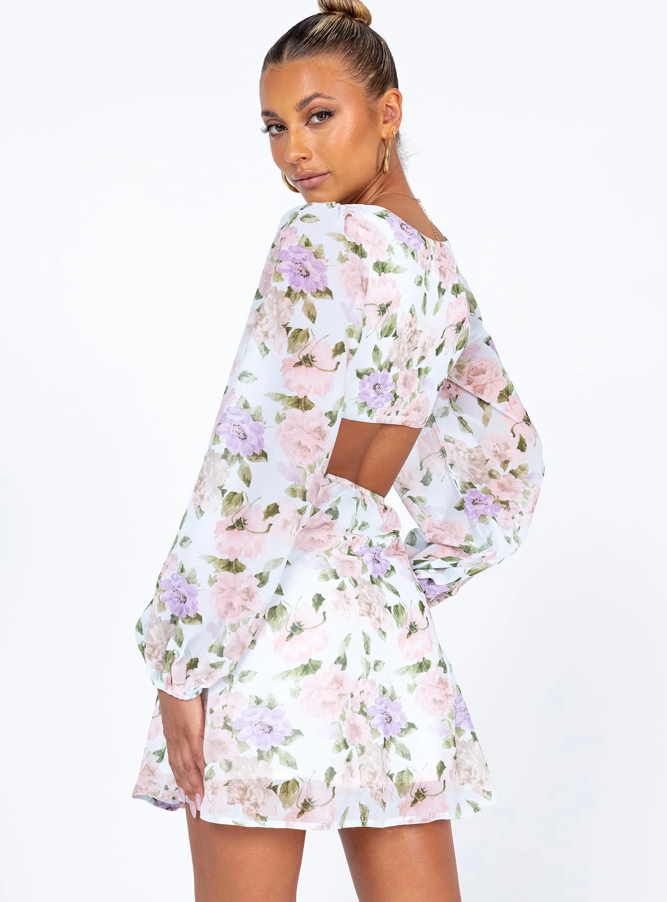 Bennett Mini Dress Multi Floral
