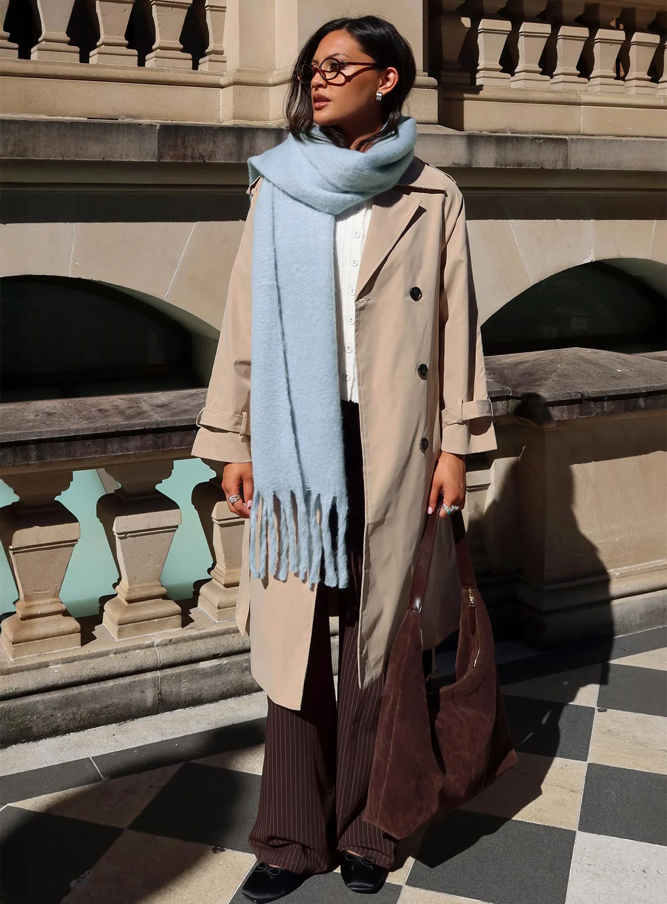 Westwind Trench Coat Natural