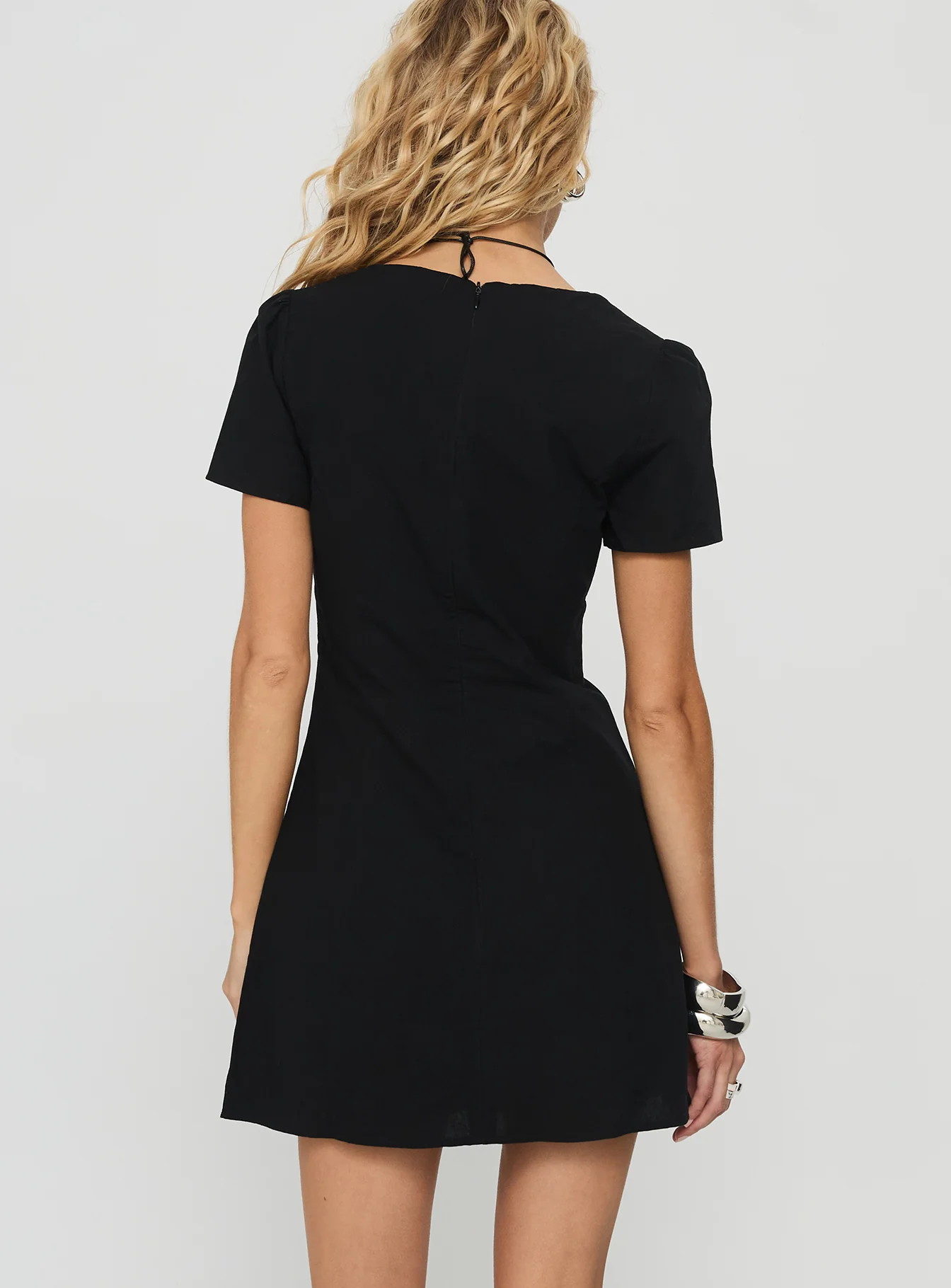Loveliness Playsuit Black