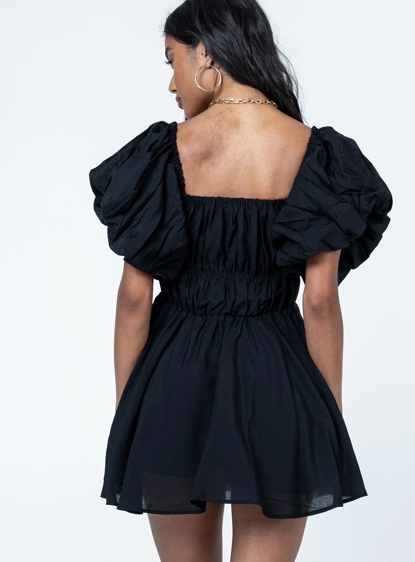 Halton Mini Dress Black