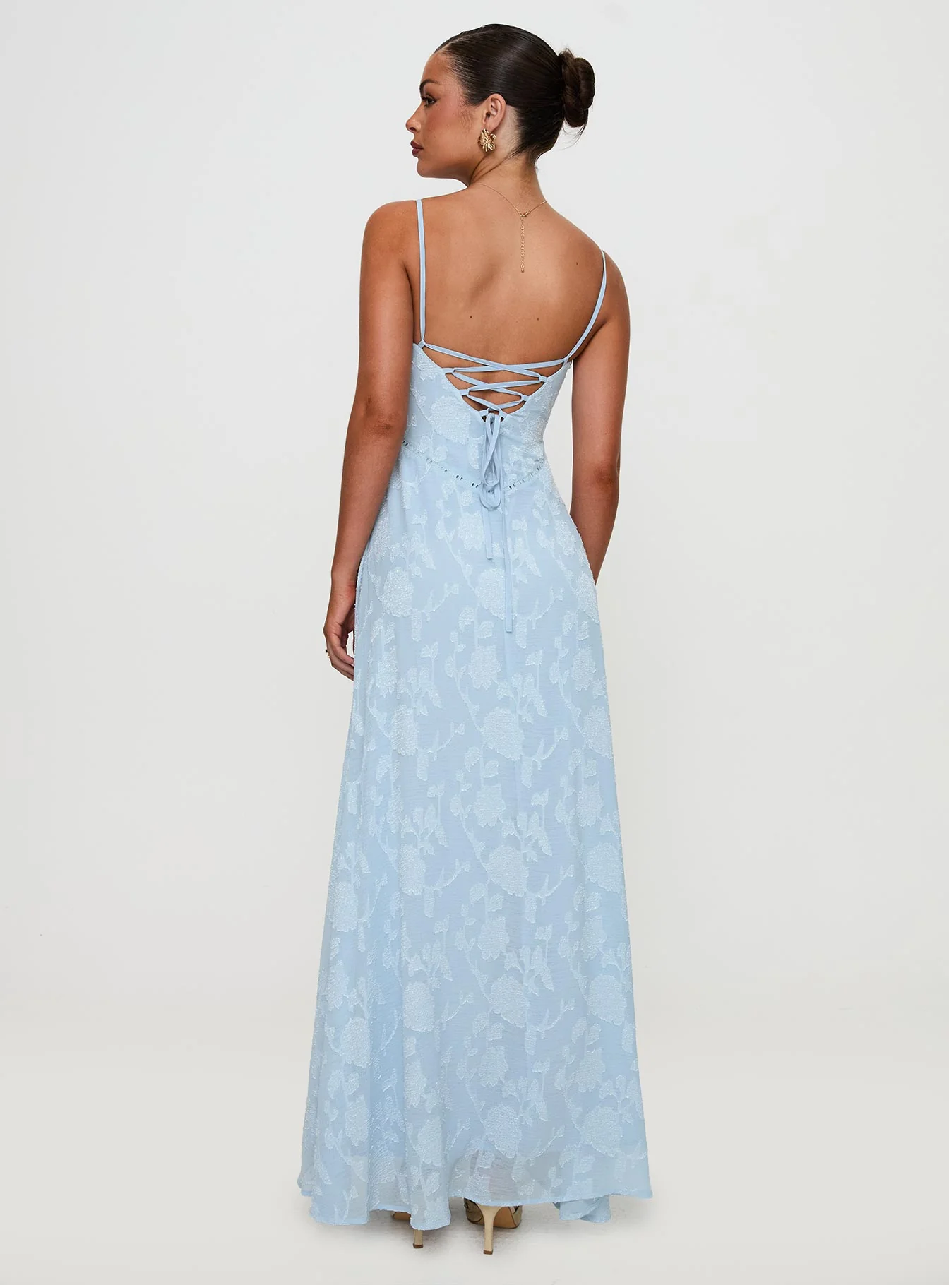 South Of France Maxi Dress Blue