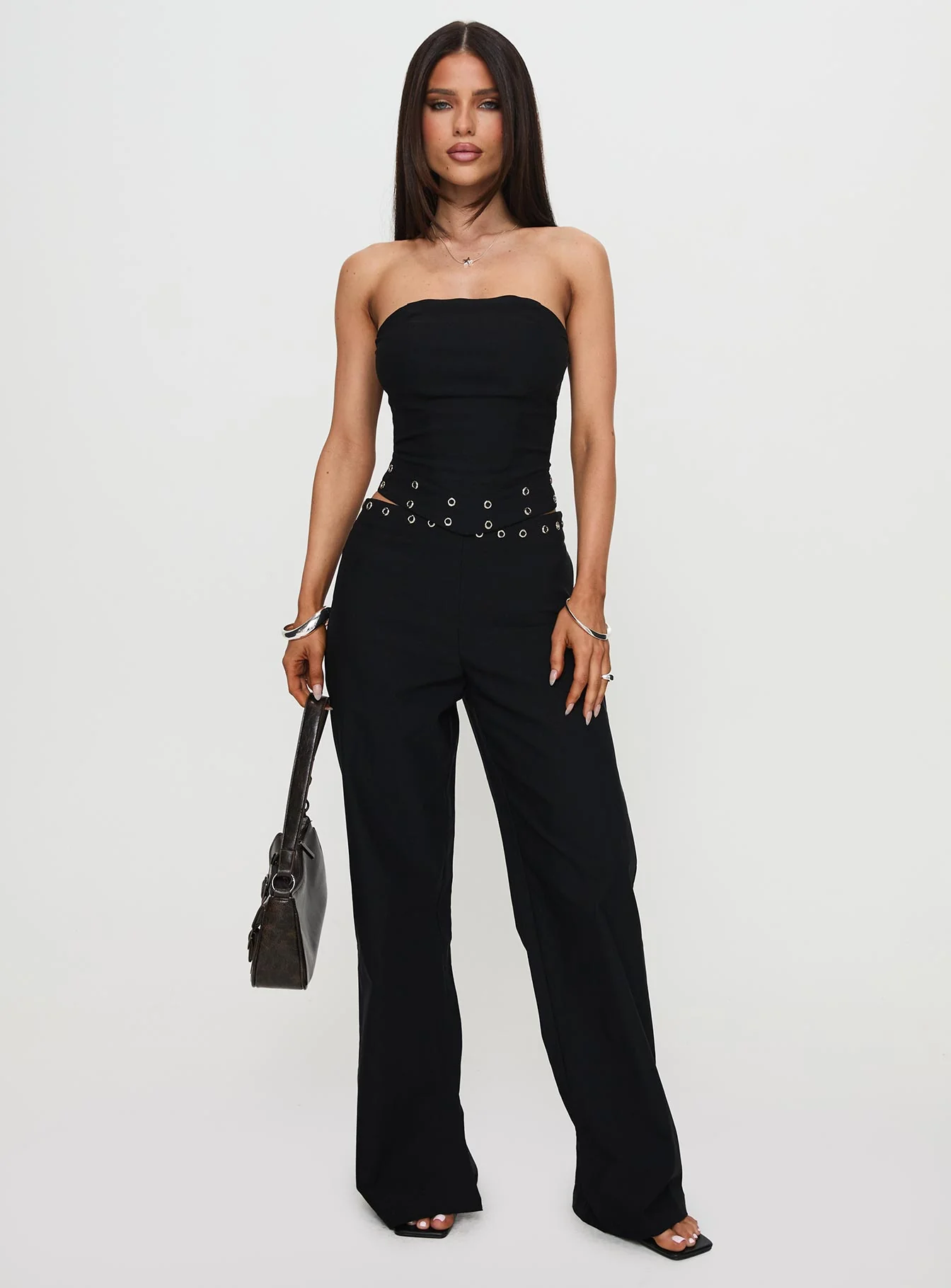 Passionette Strapless Top Black