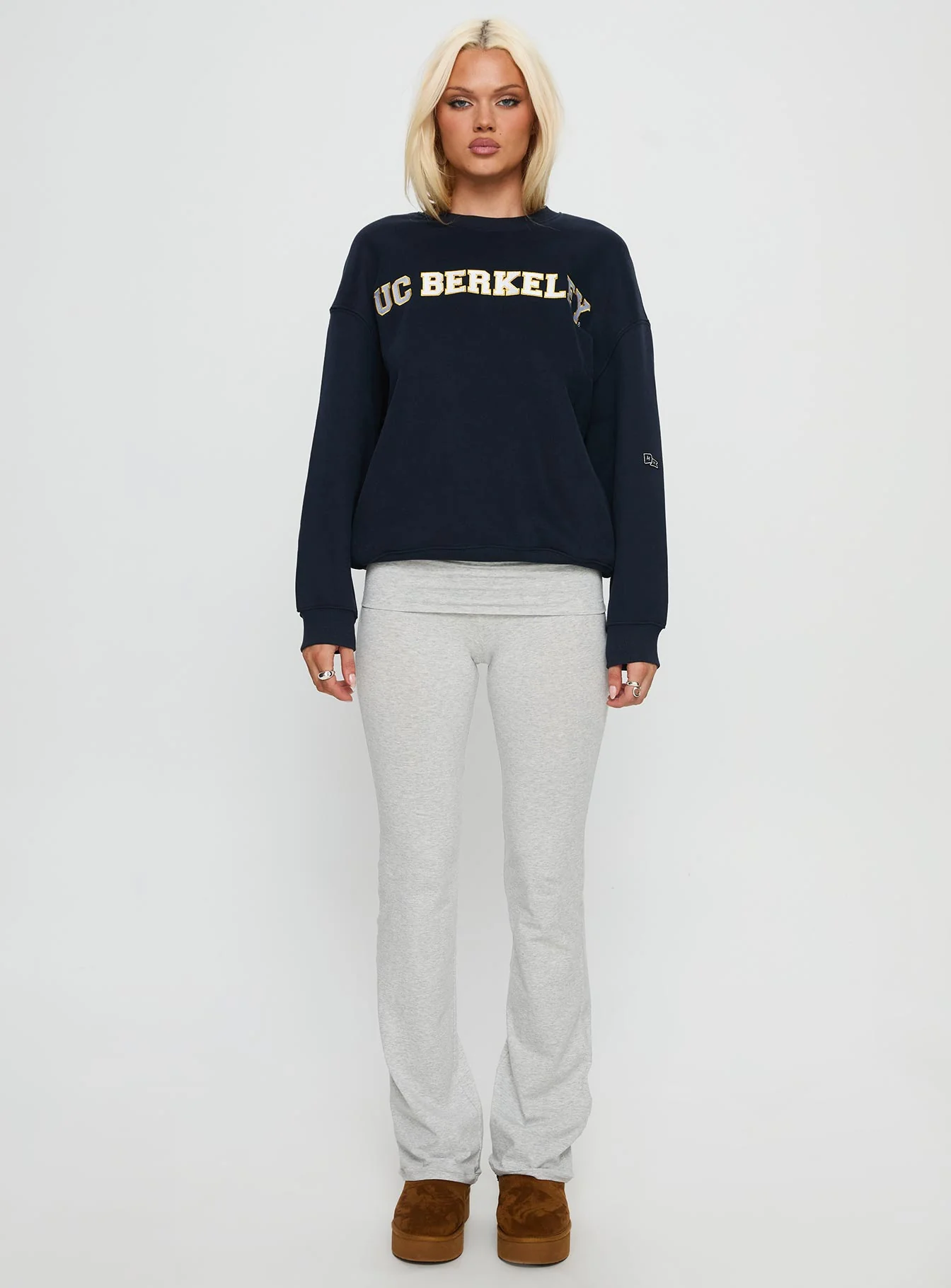 UC Berkeley Offside Crewneck Sweatshirt Navy