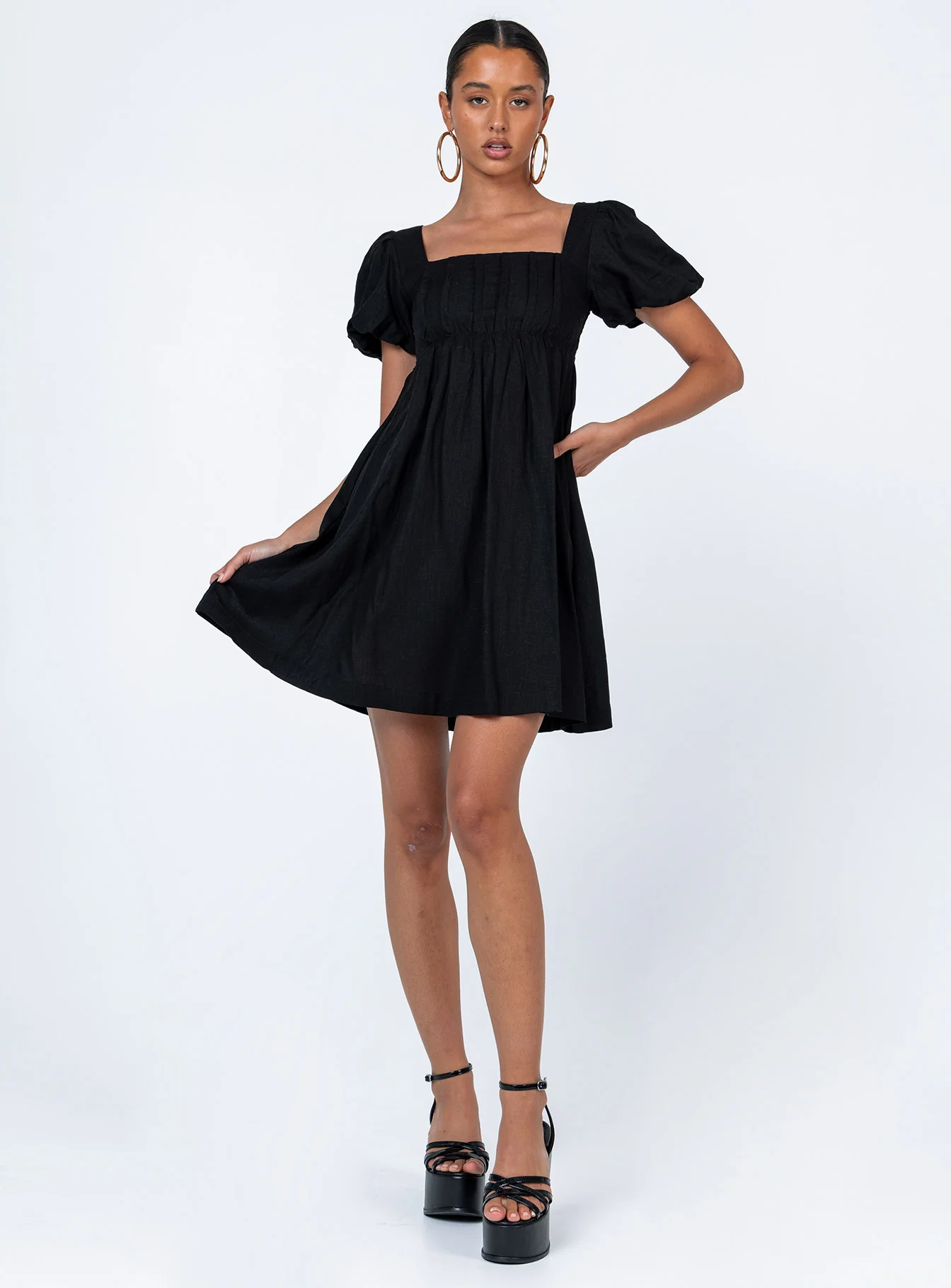 Alondra Mini Dress Black