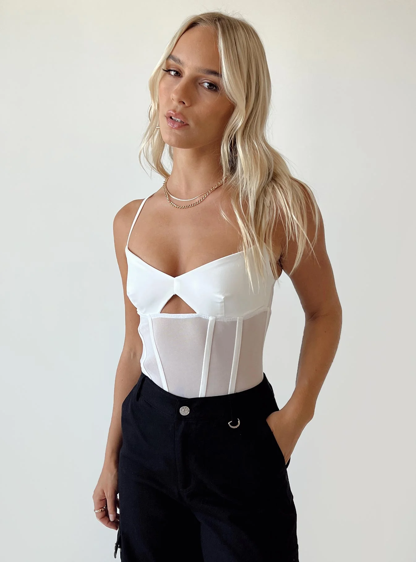 Reynton Bodysuit White