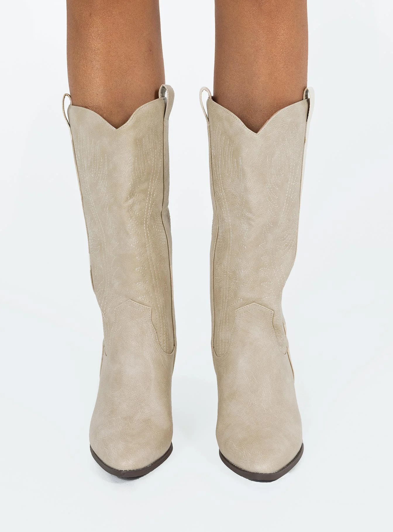 Zane Western Boot Stone