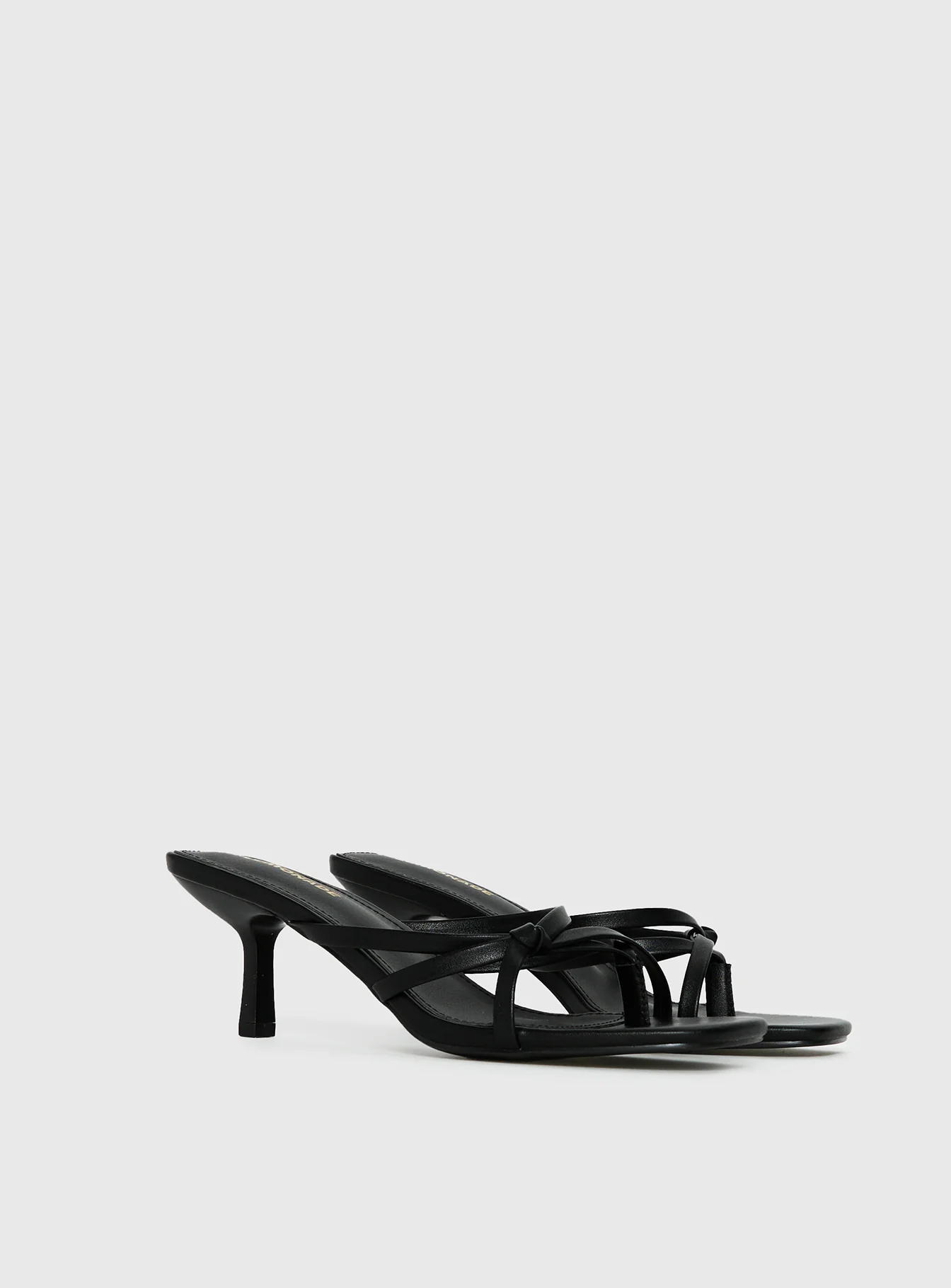 Goalie Heels Black
