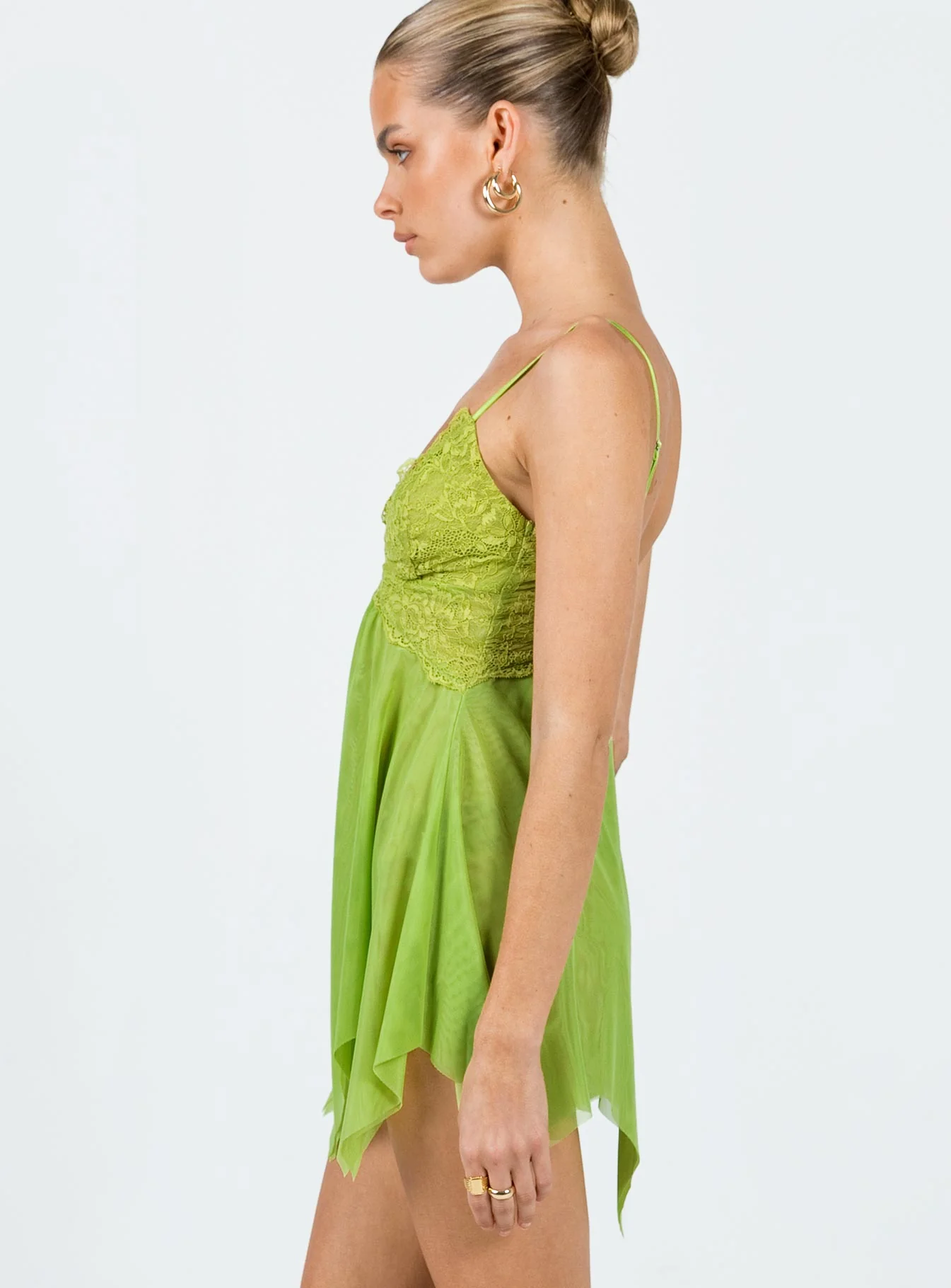 Tinker Mini Dress Green