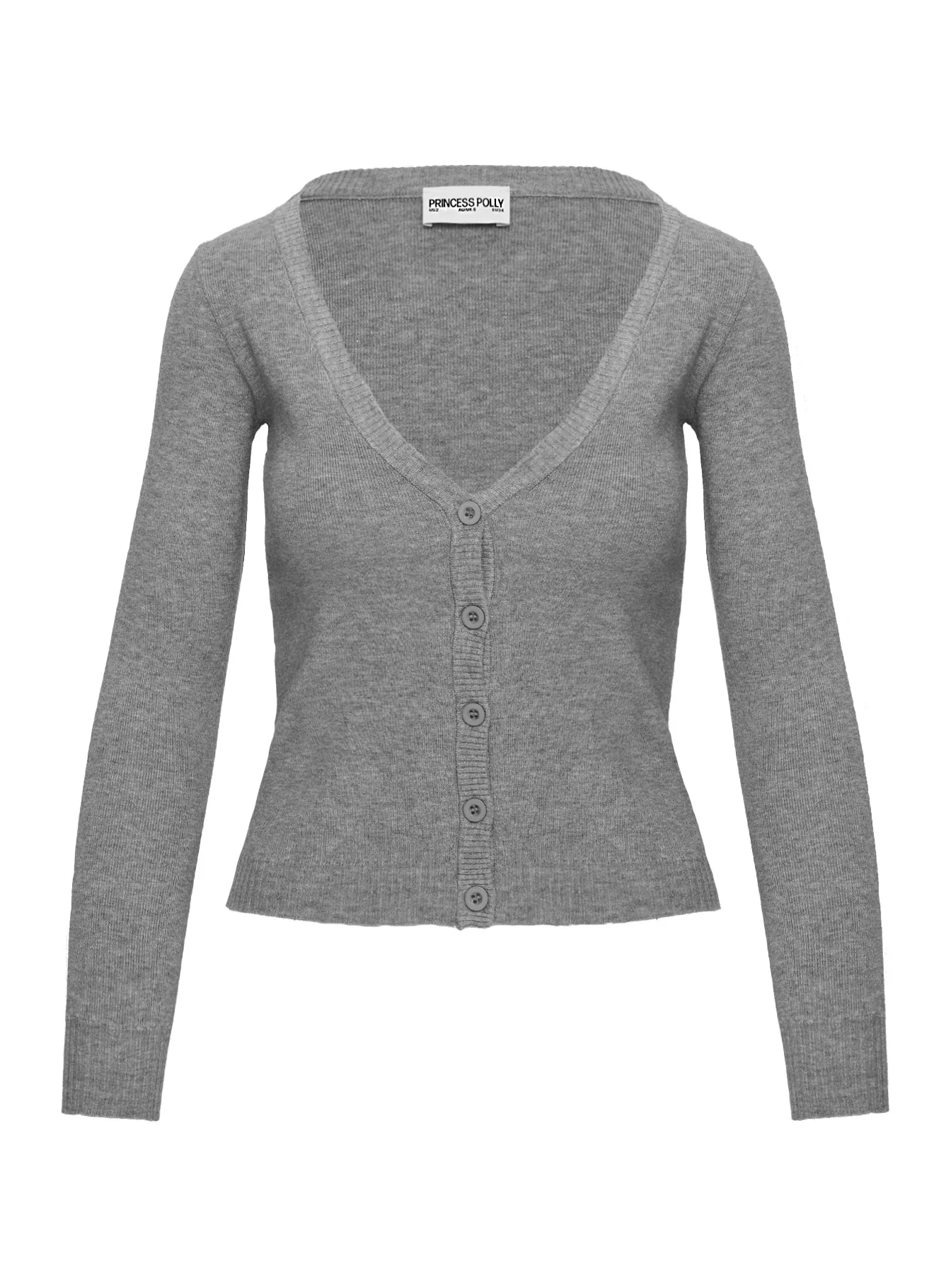 York Cardigan Grey Marle