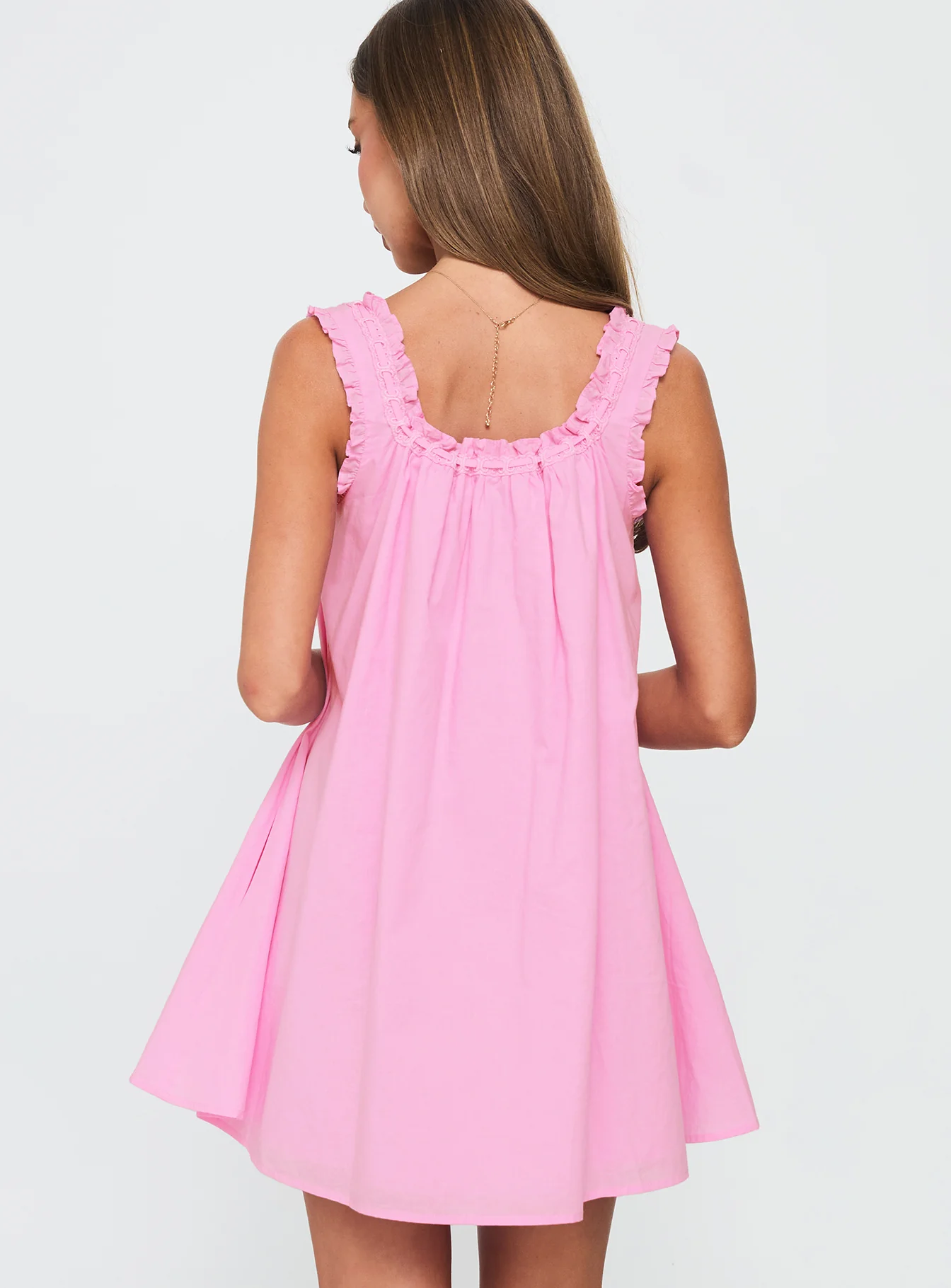 Swing Mini Dress Pink