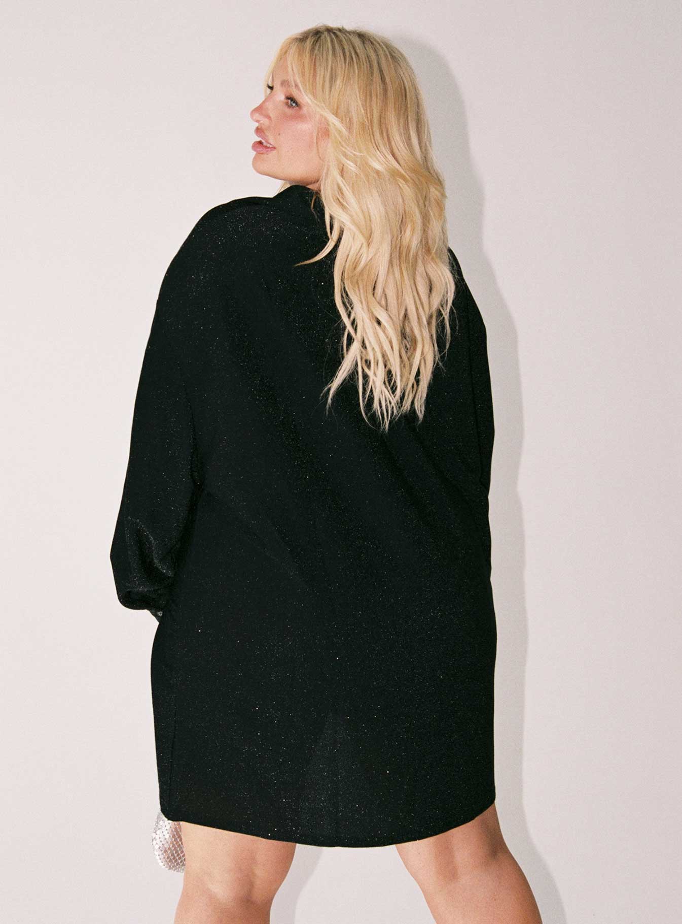 Evolving Shirt Dress Black Curve