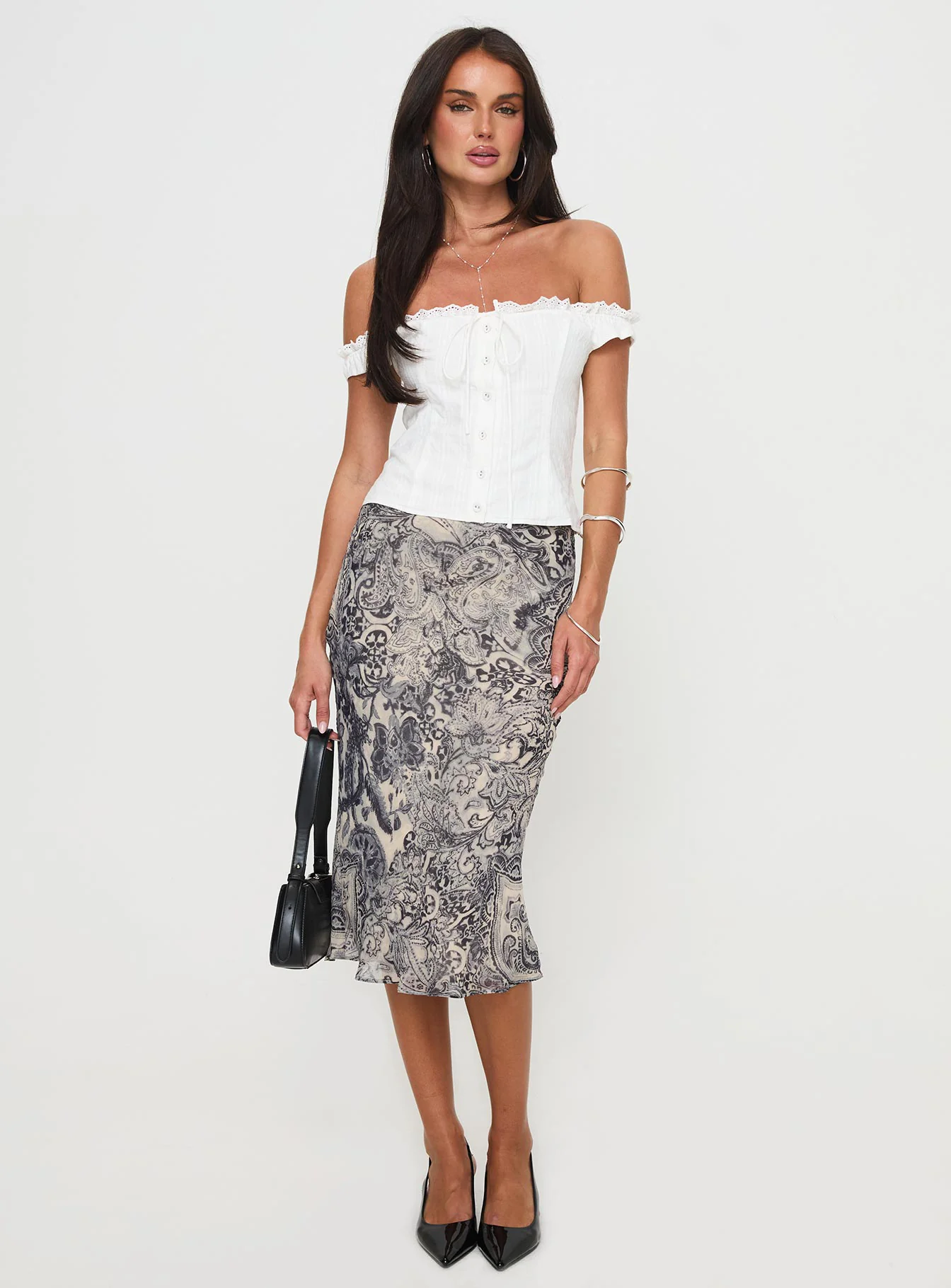 Matira Corset Top White