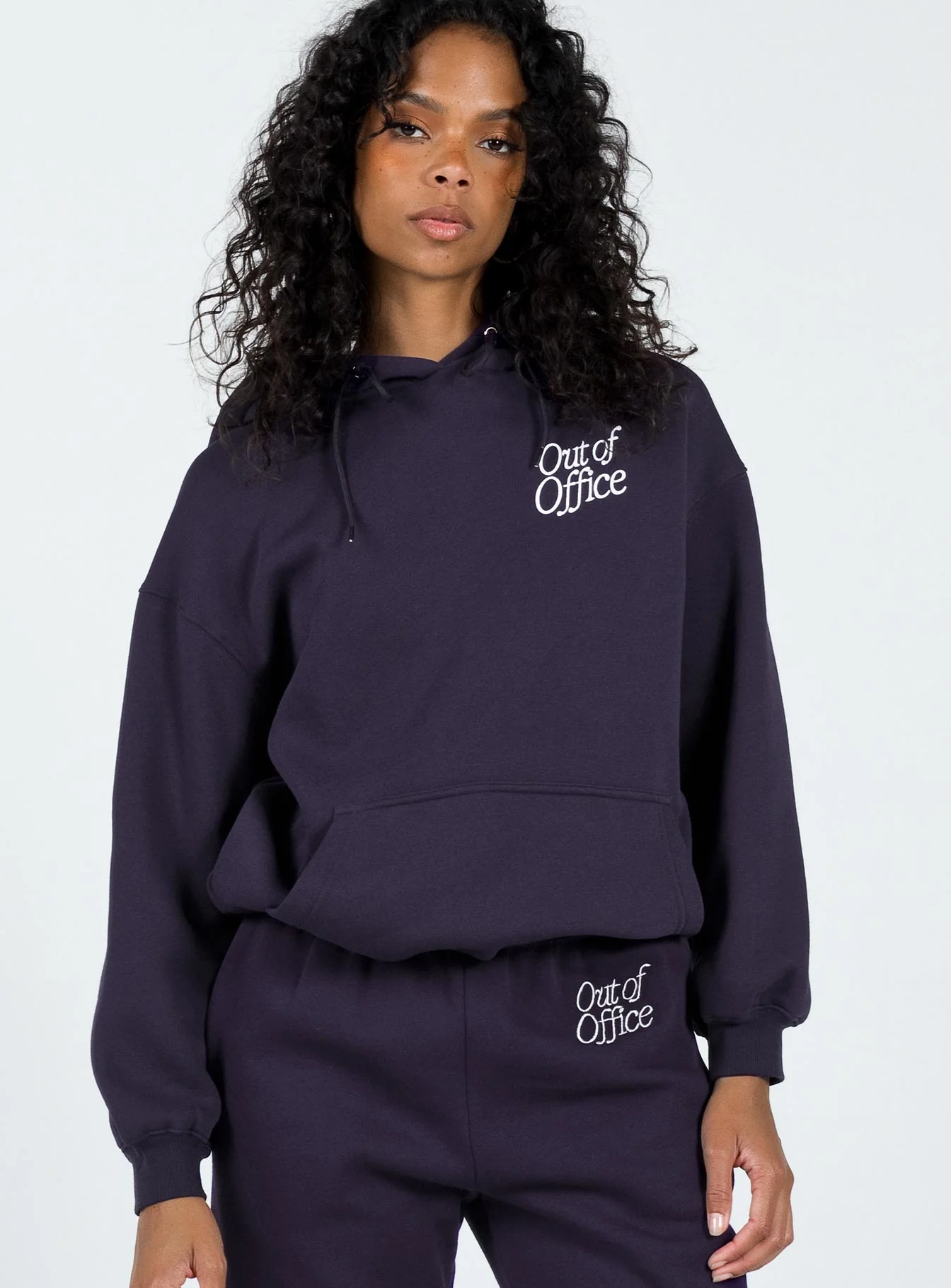 Out Of Office Hoodie Navy