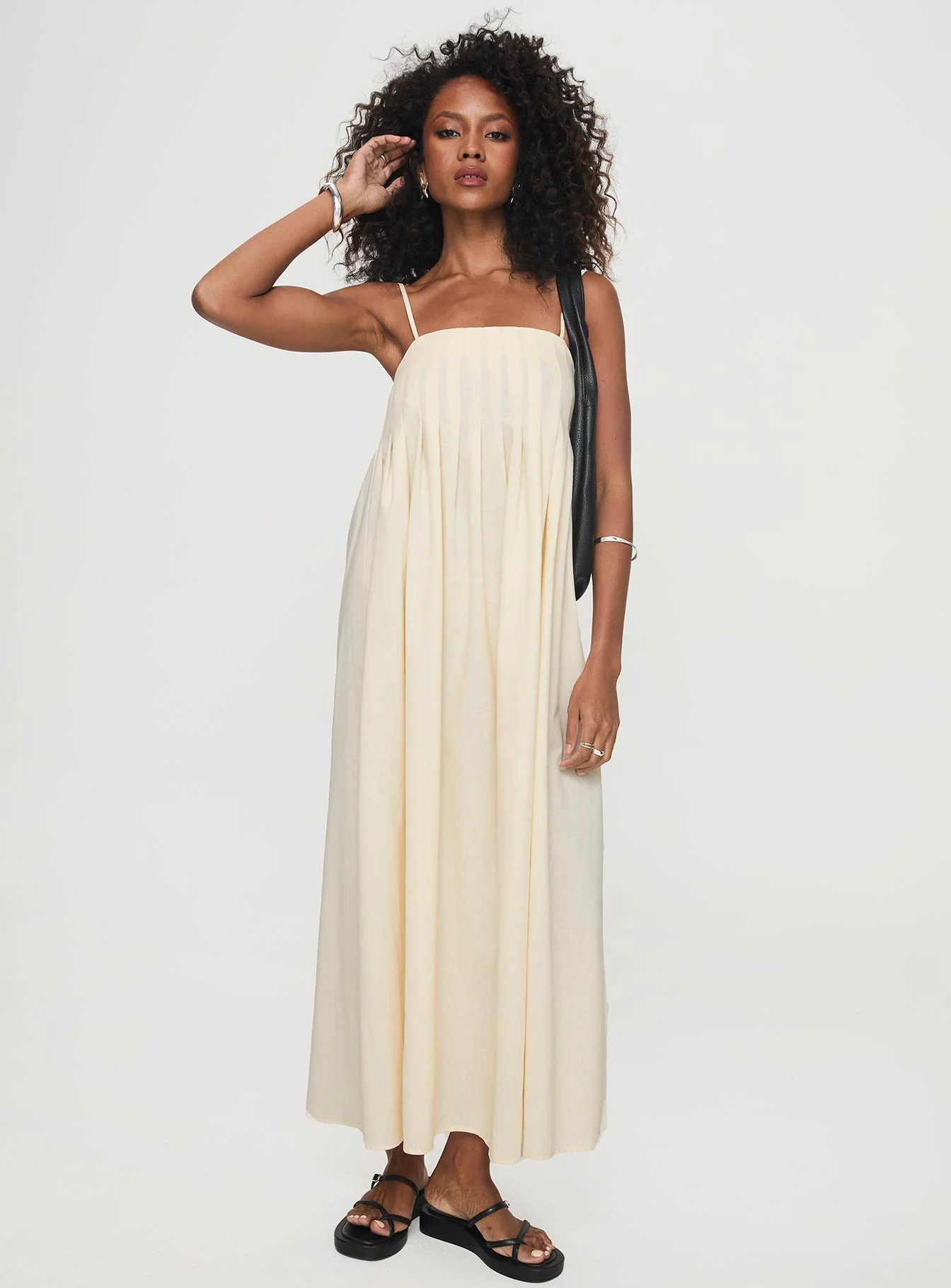 Frankye Maxi Dress Cream