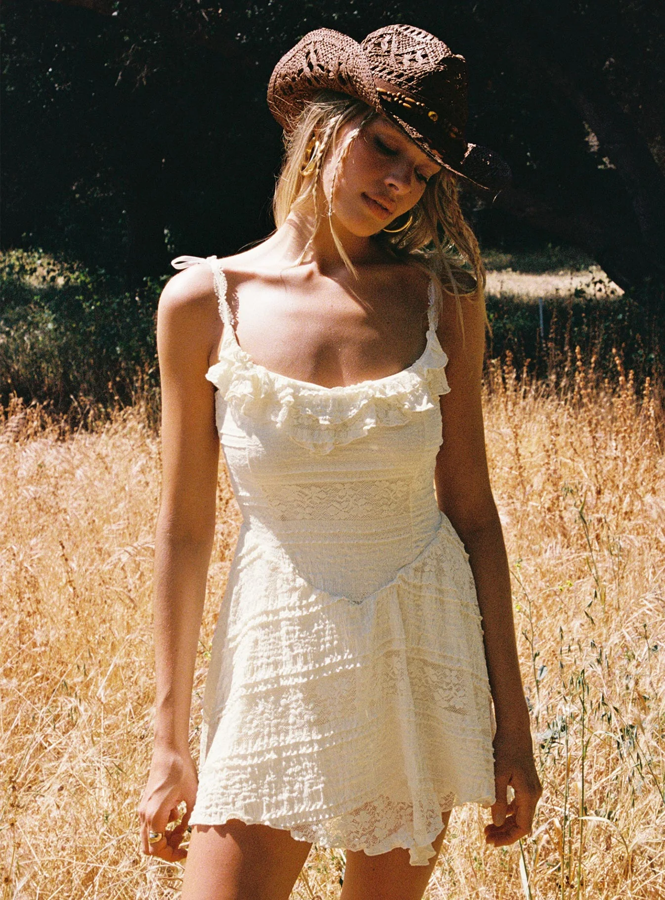 Dwyer Mini Dress Cream