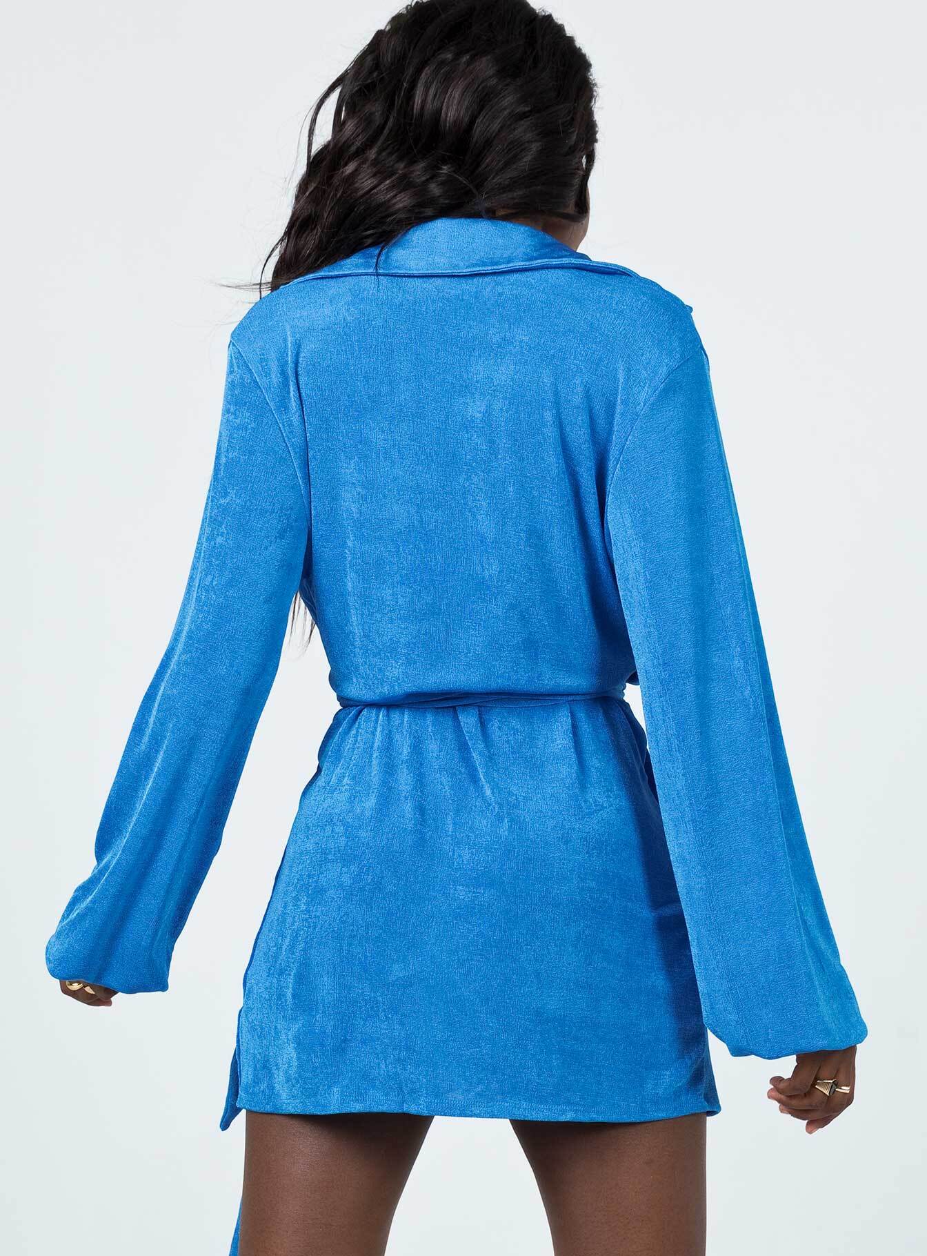 Party Time Mini Dress Blue