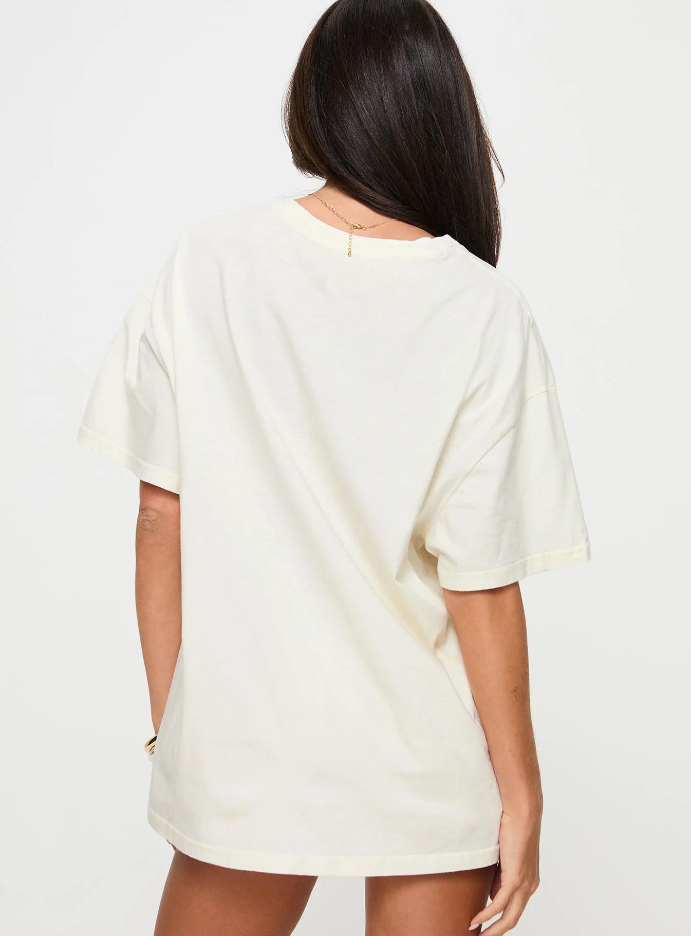 Local Produce Oversized Tee White