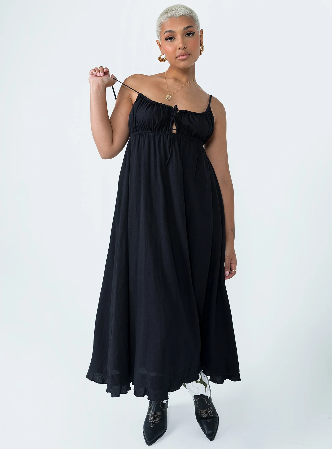Empress Of Love Maxi Dress Black