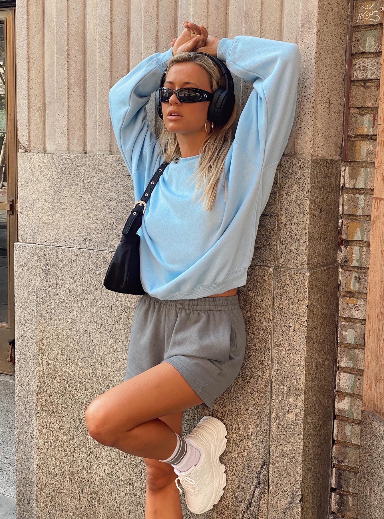 Nardel Sweatshirt Baby Blue