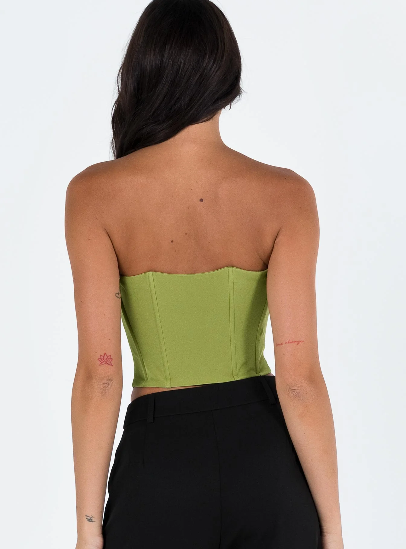 Archer Corset Top Green