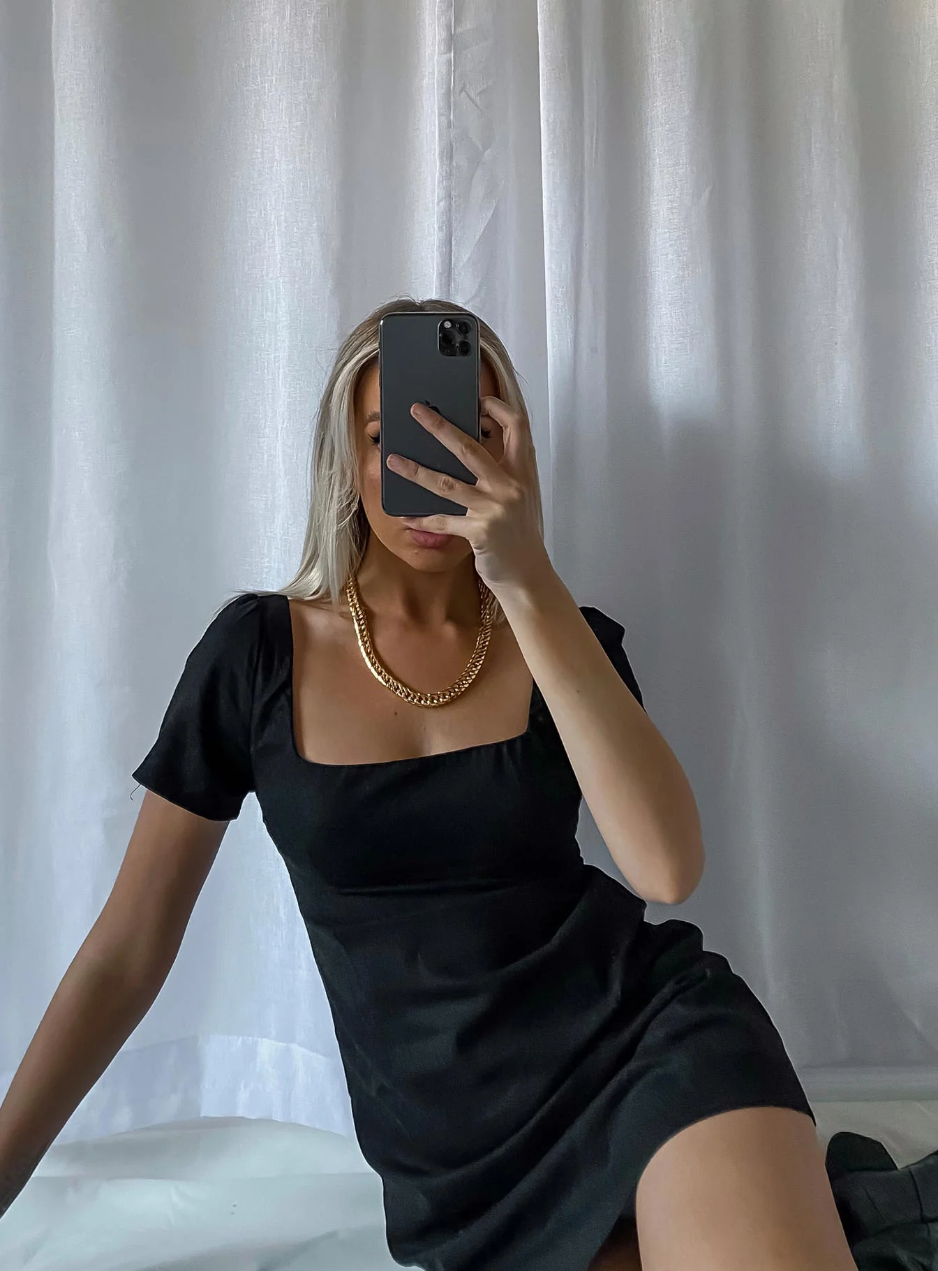 Hastings Mini Dress Black