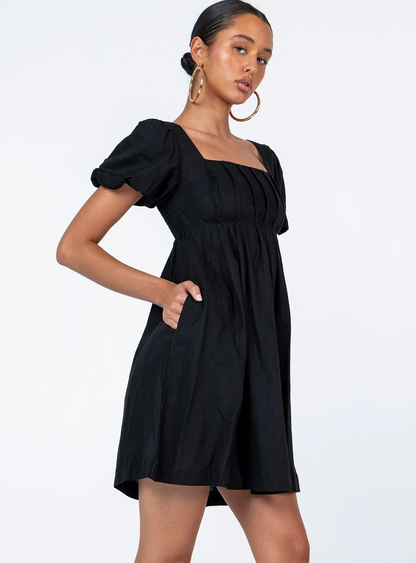 Alondra Mini Dress Black