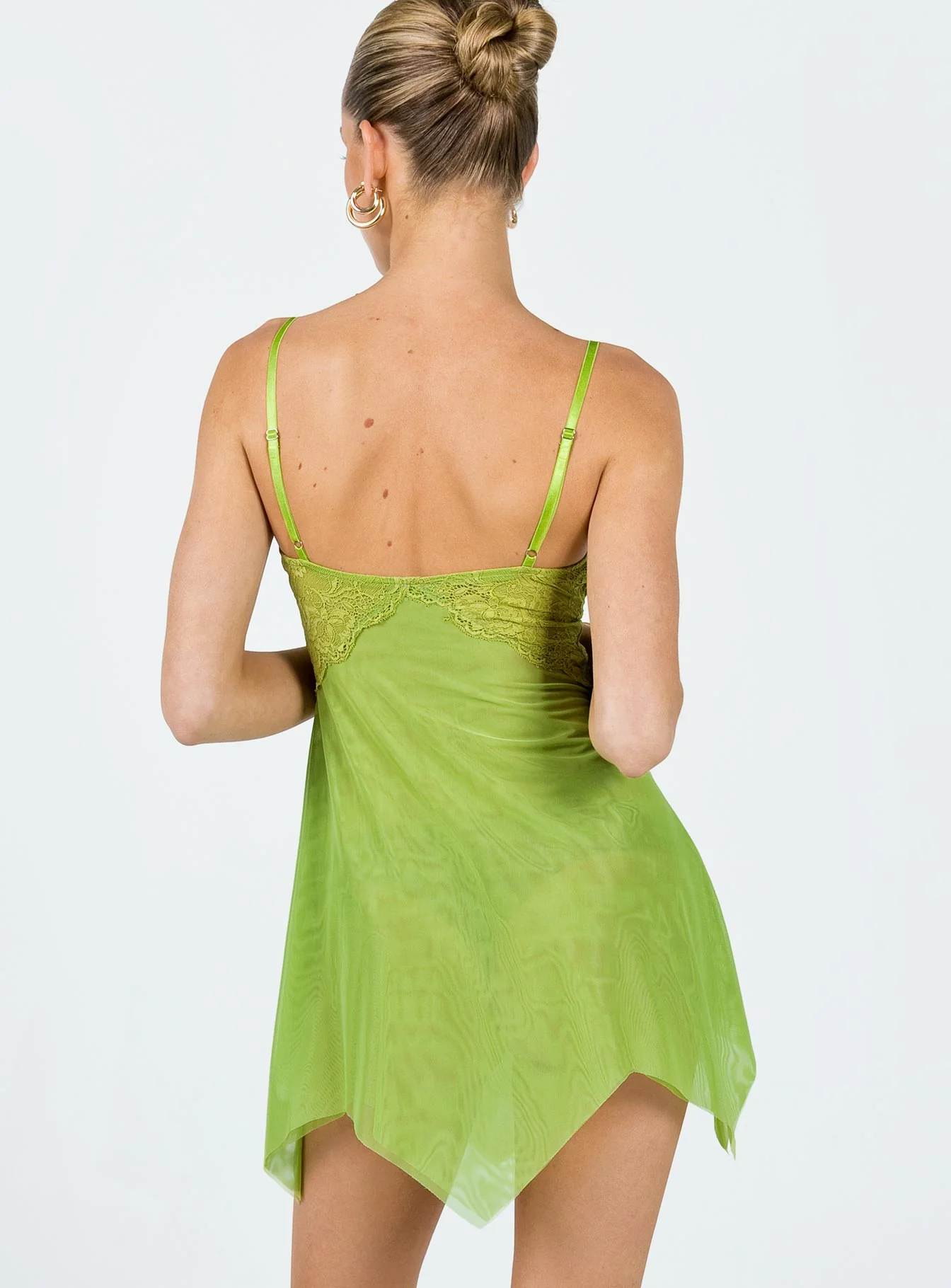 Tinker Mini Dress Green
