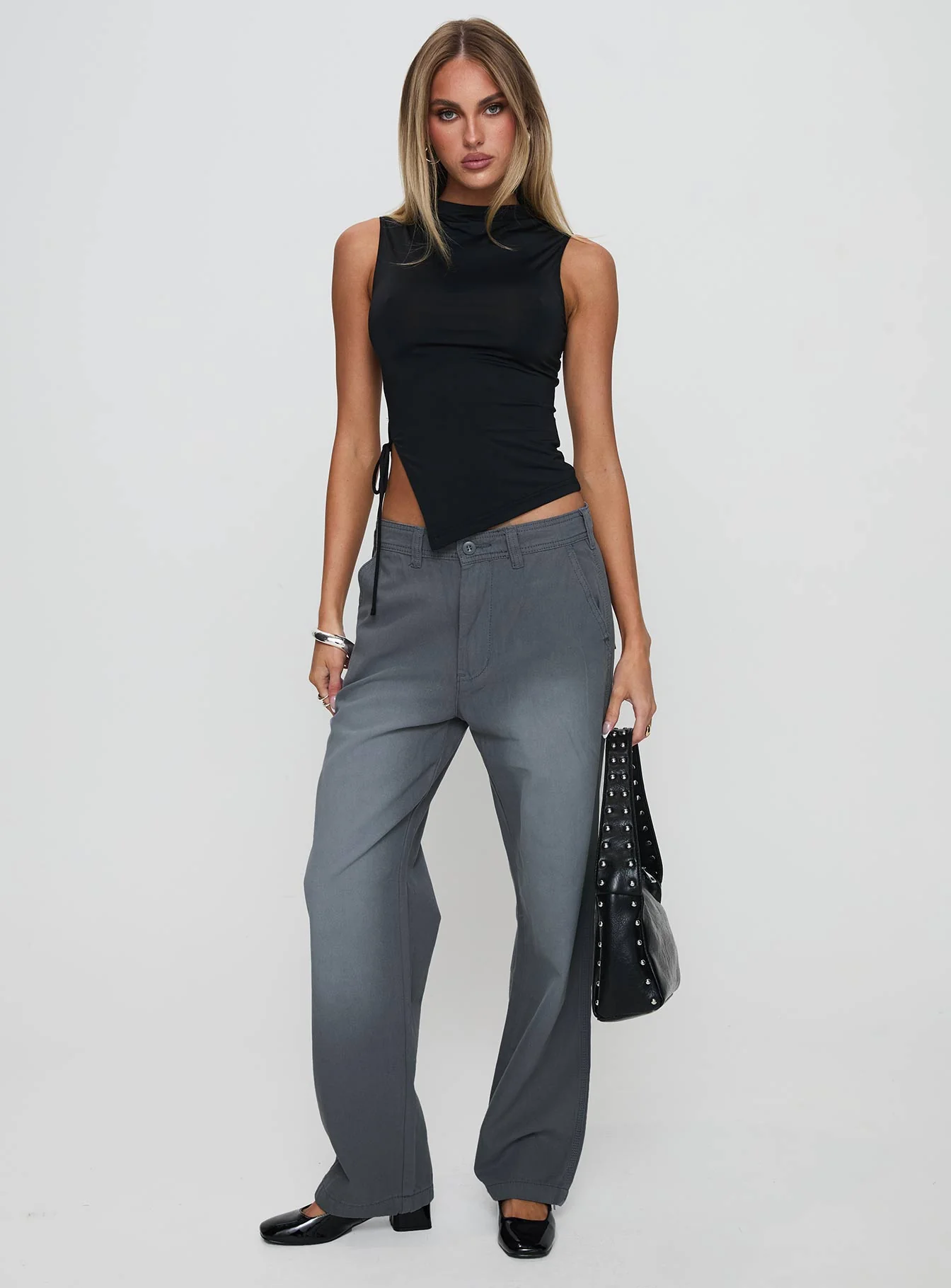 Solarah Tie Side Top Black