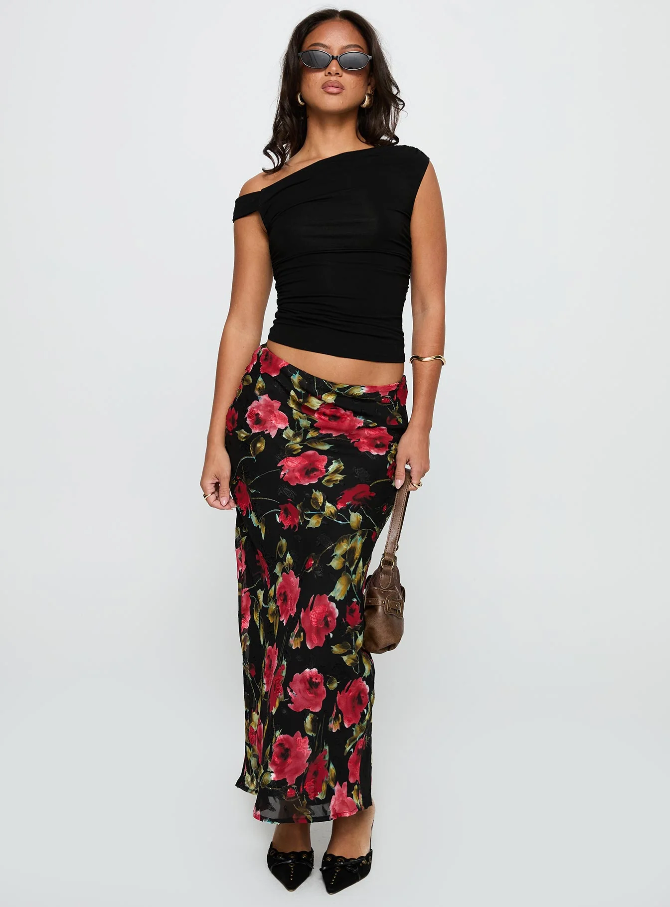 Emaretta Maxi Skirt Multi Floral