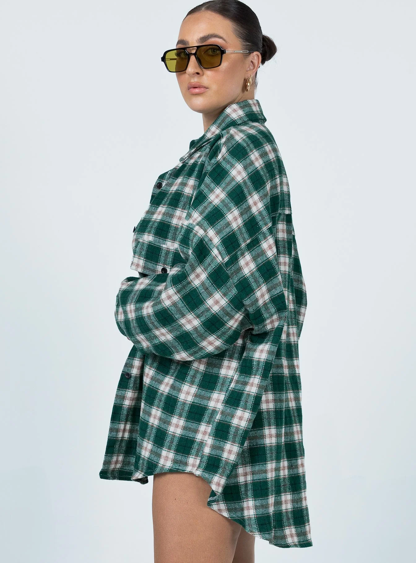 Ken Checkered Shirt Green