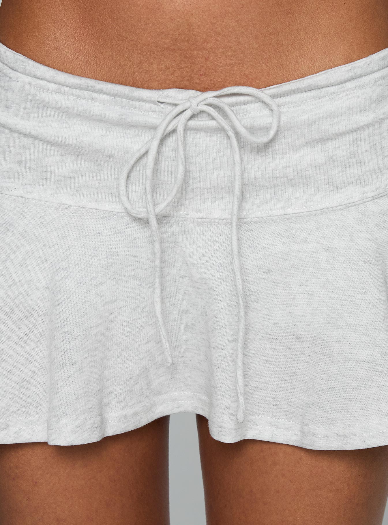 Izla Lounge Skort Grey Marle