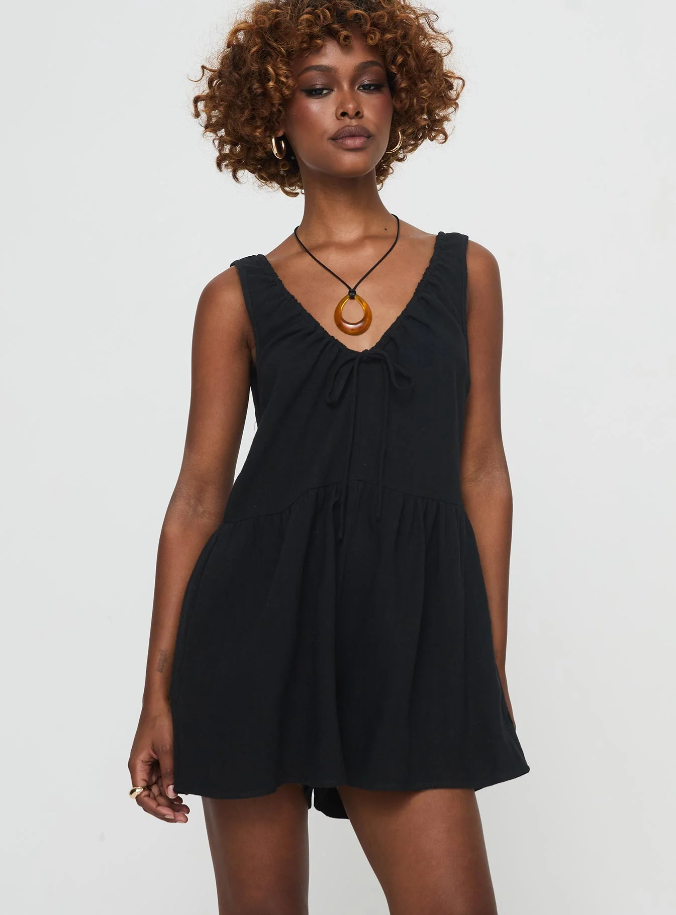 Mackellar Romper Black