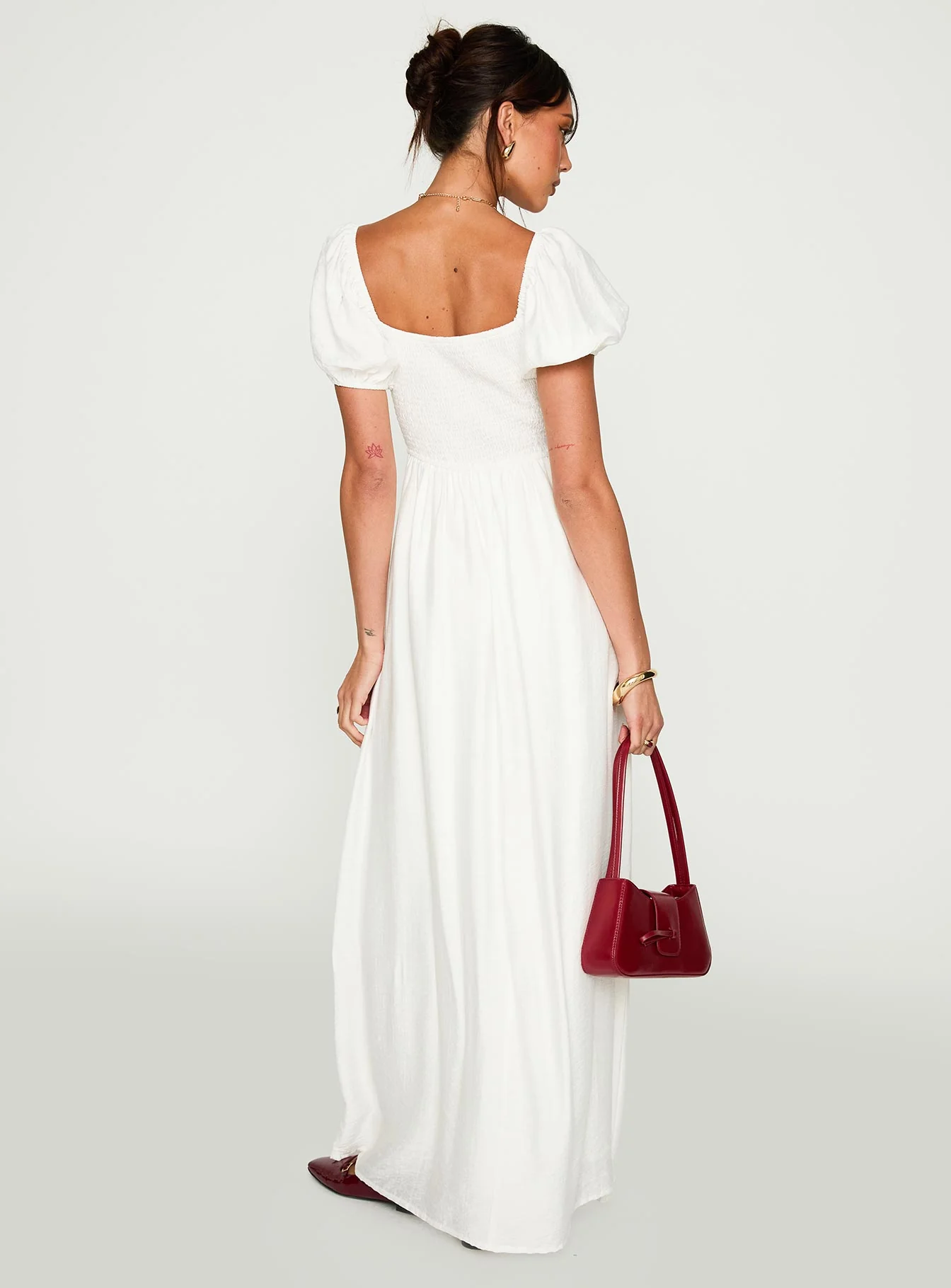 Summer Song Maxi Dress White