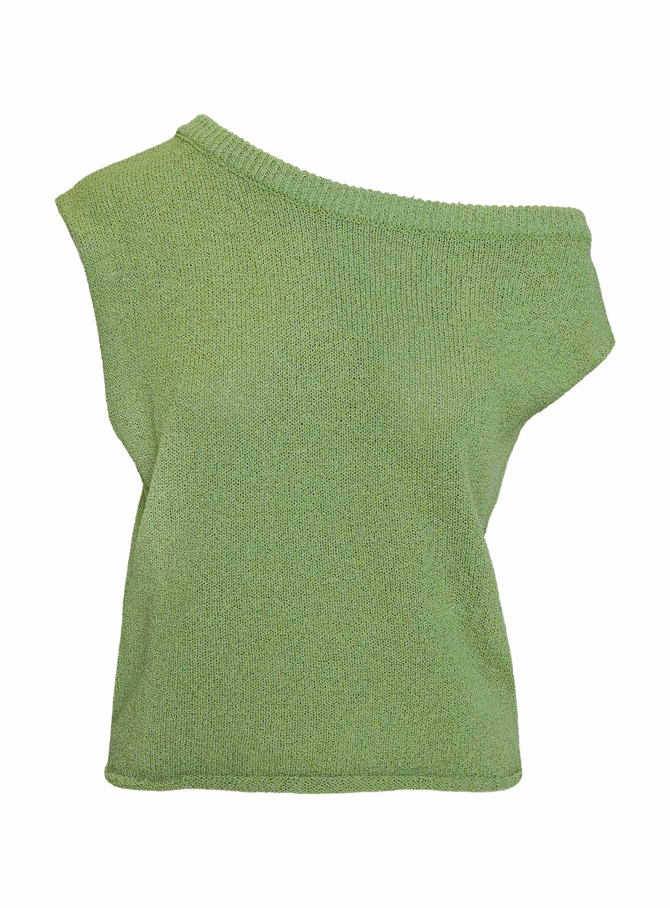 Ashfield Off Shoulder Top Green