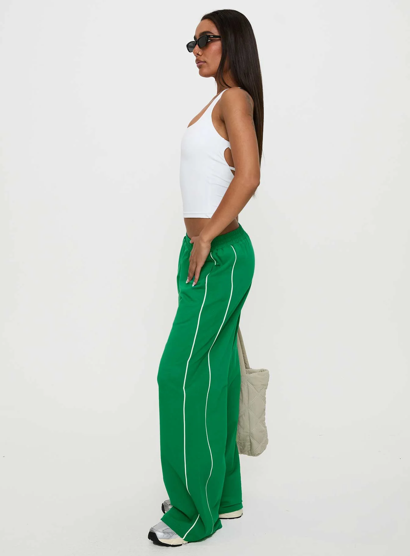 Field Day Track Pants Green