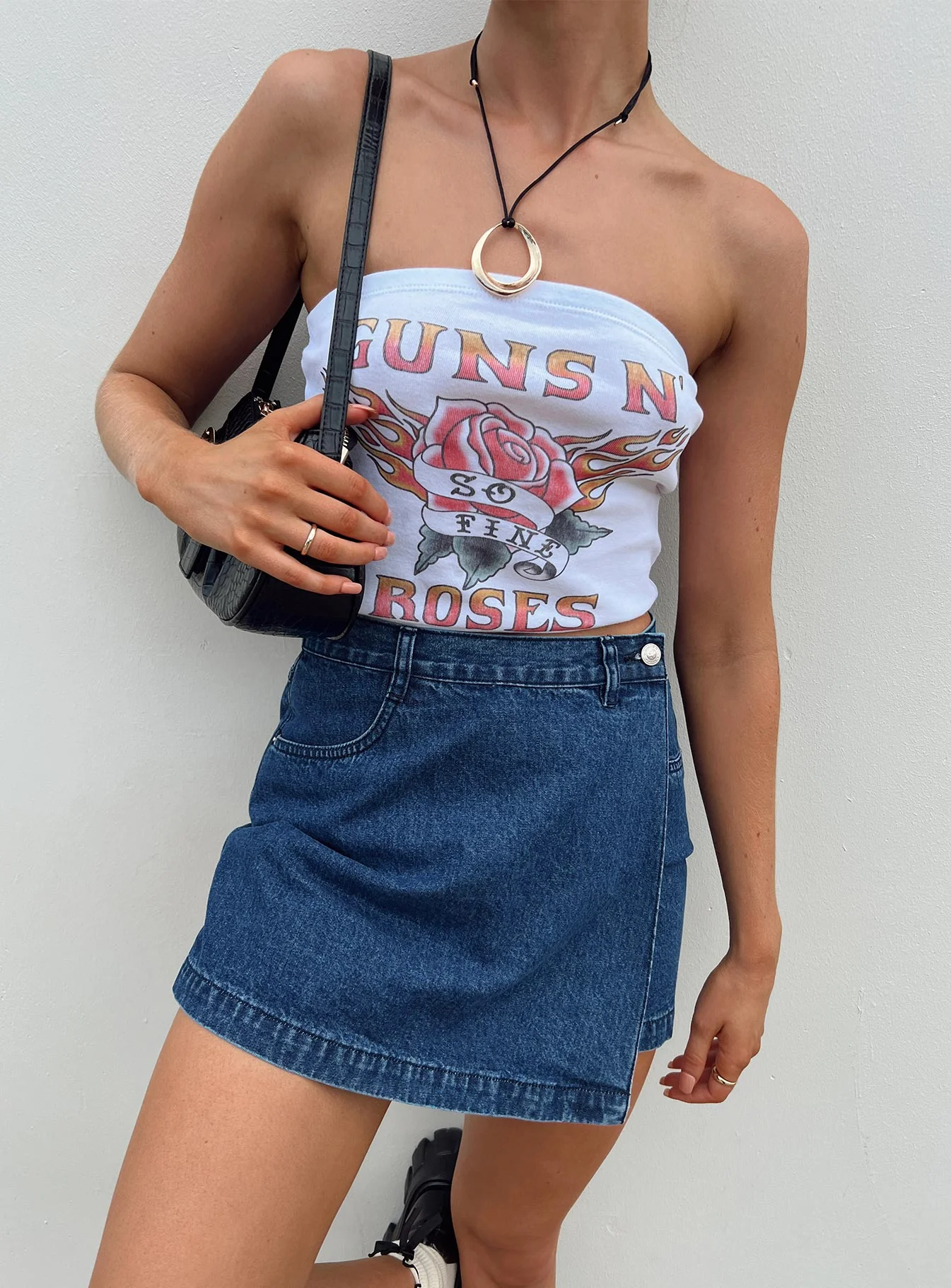 Edwina Skort Dark Wash Denim