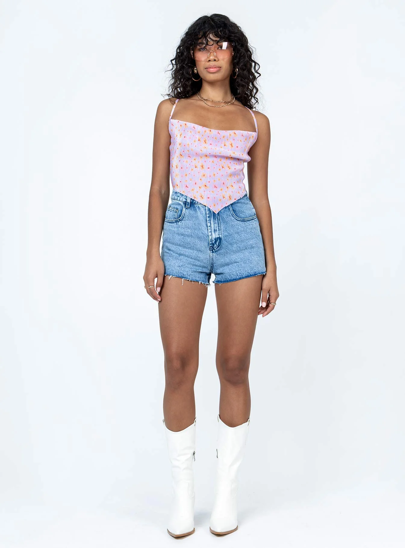Meadow Short Denim Light Wash
