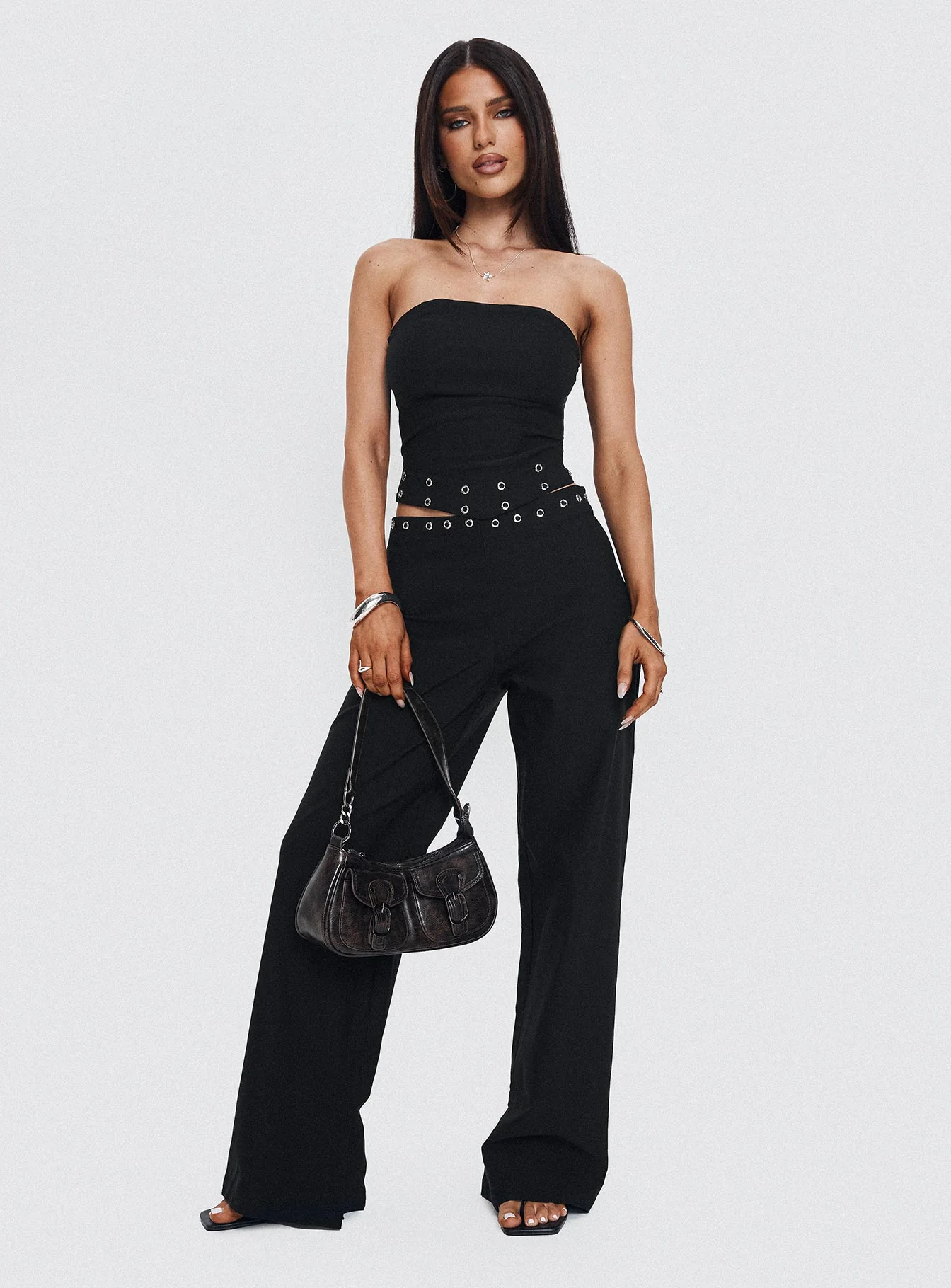 Passionette Strapless Top Black