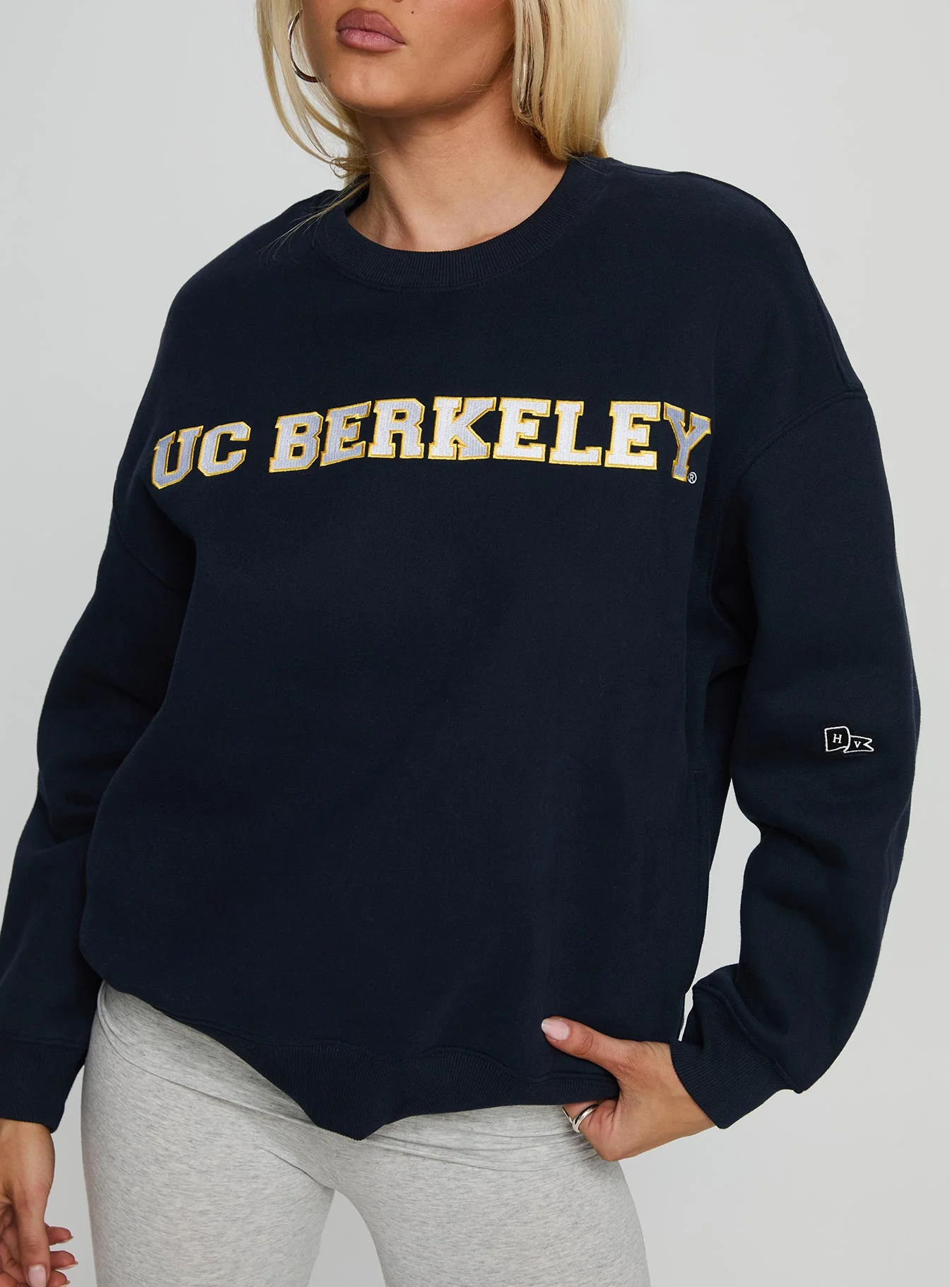 UC Berkeley Offside Crewneck Sweatshirt Navy