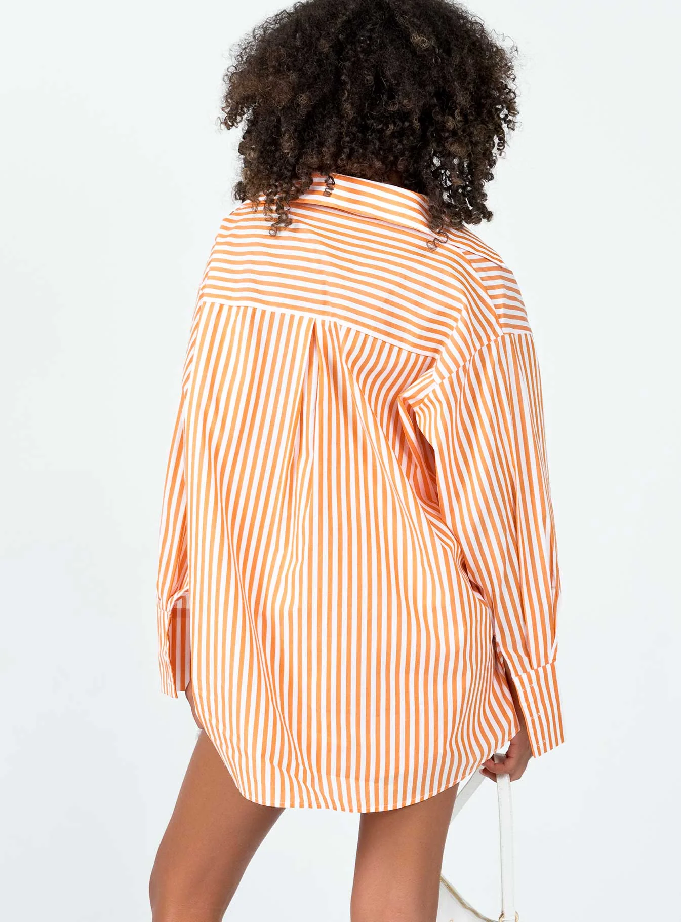 Boyfriend Shirt Orange