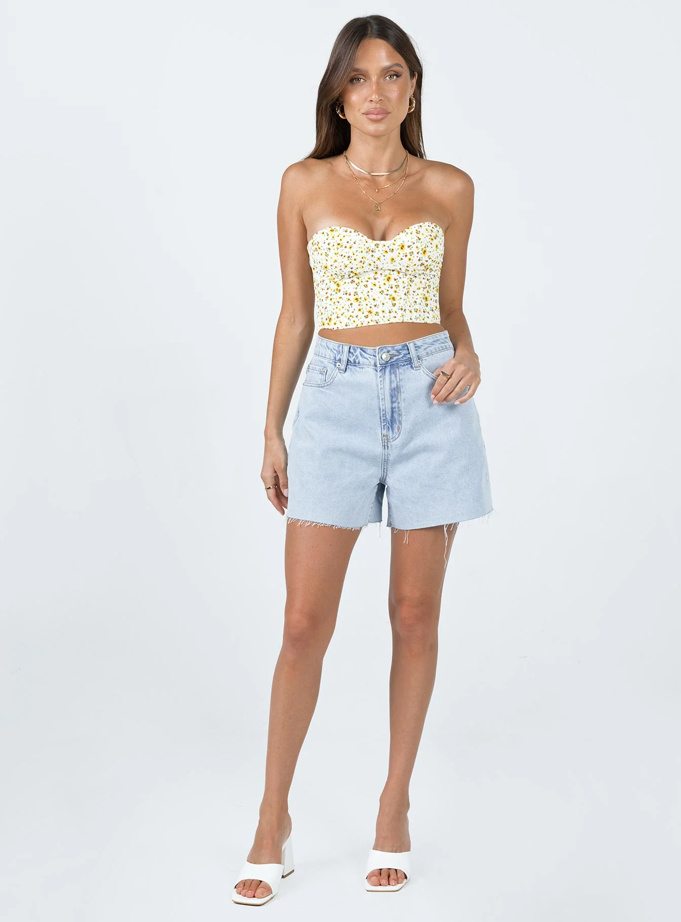 Reyes Denim Shorts Denim