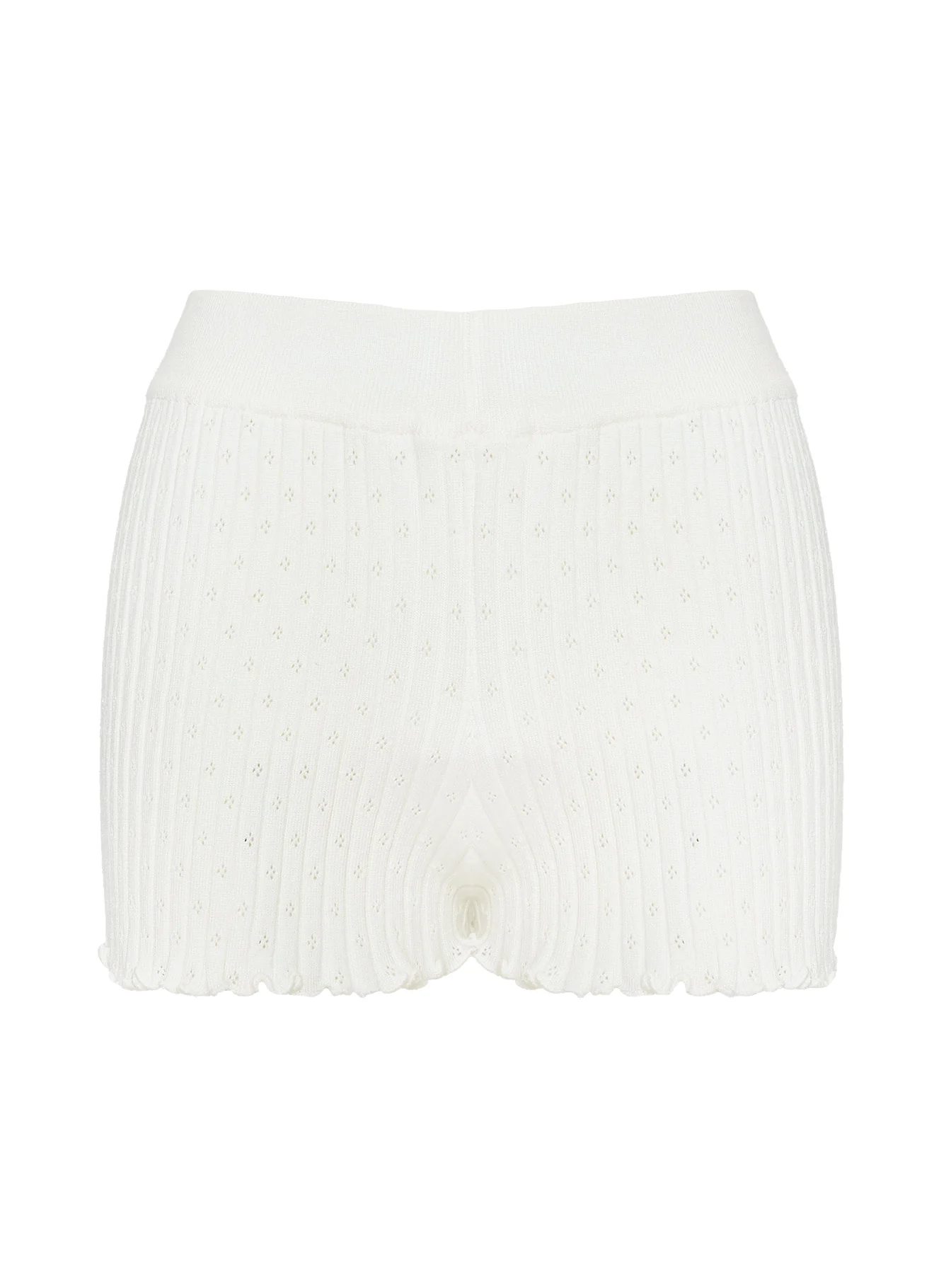Girl Gone Wild Shorts White