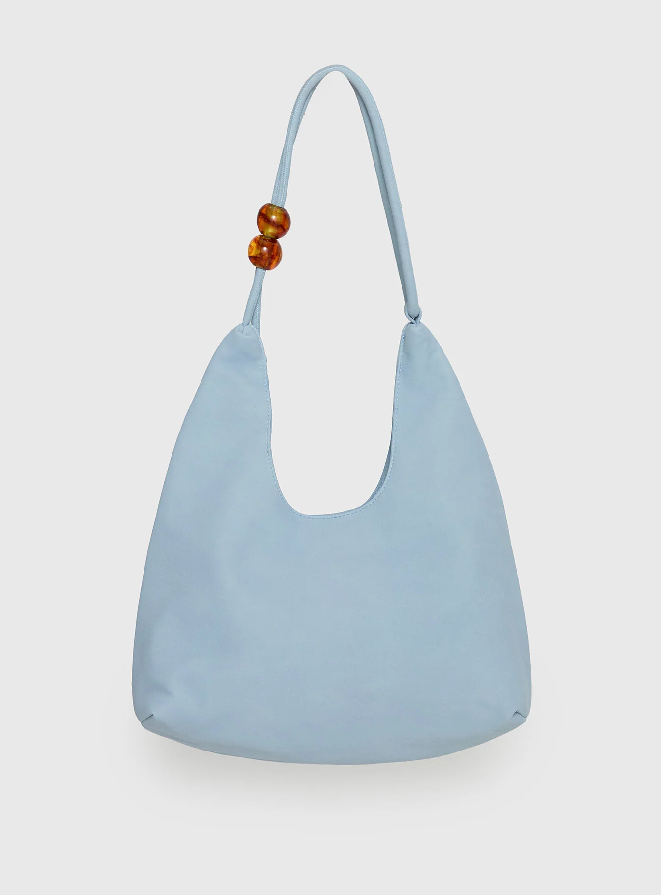 Cherie Faux Suede Shoulder Bag Blue