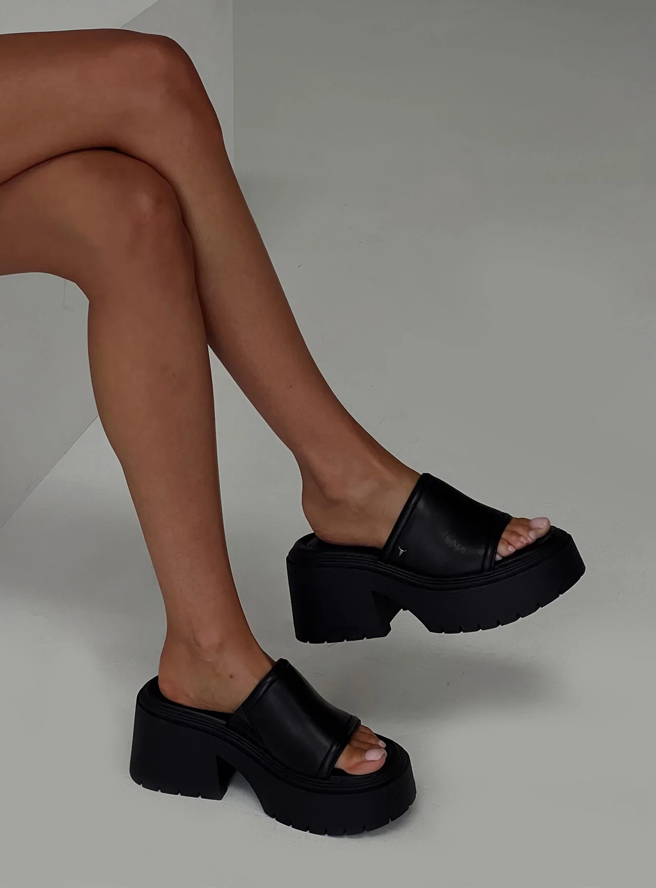 Windsor Smith Confession Heels Black