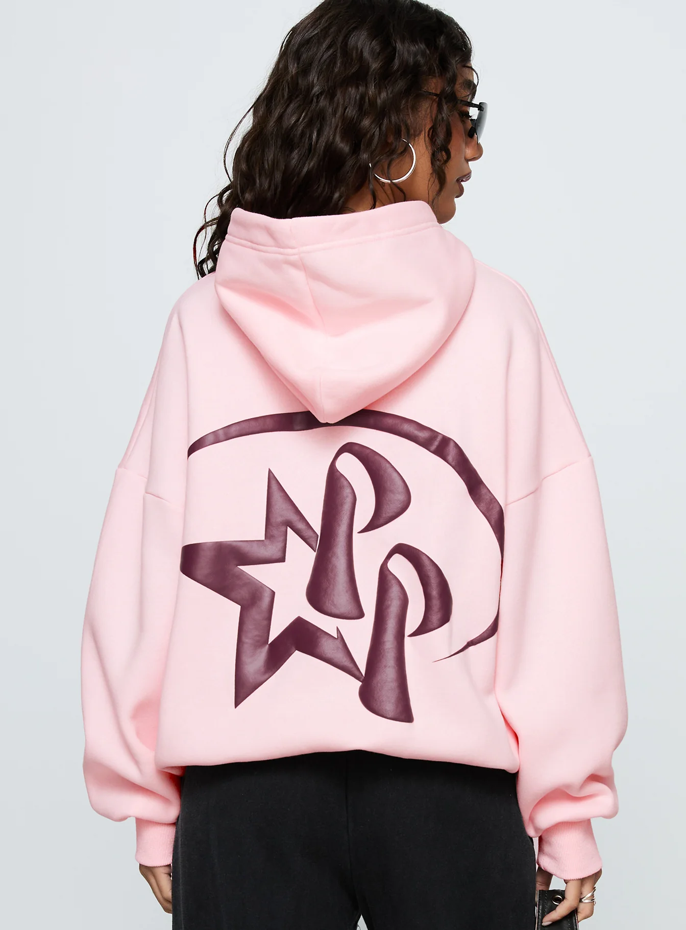 Starblazer Princess Polly Graphic Hoodie Pink