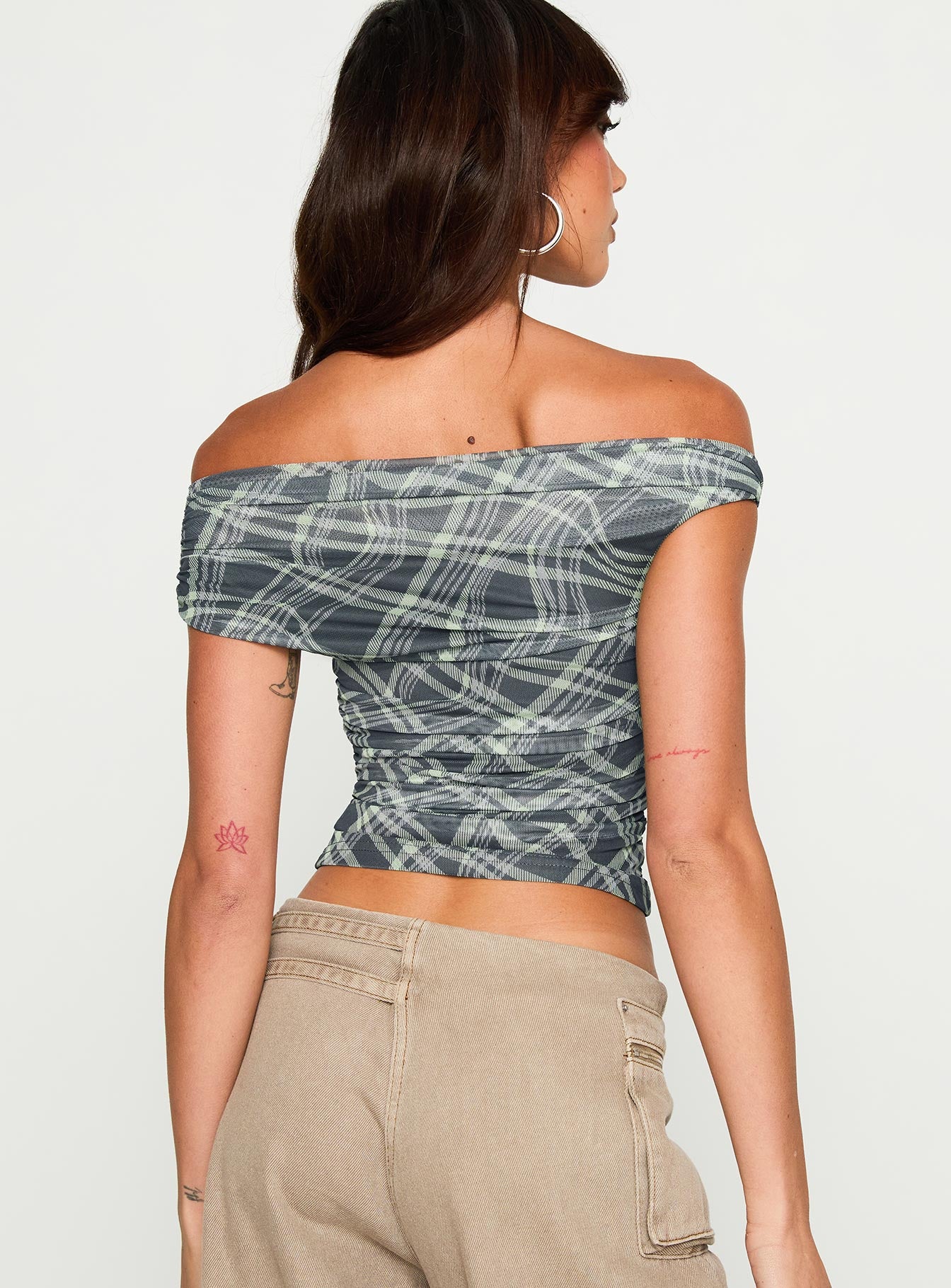 Sweet Embrace Off Shoulder Top Multi