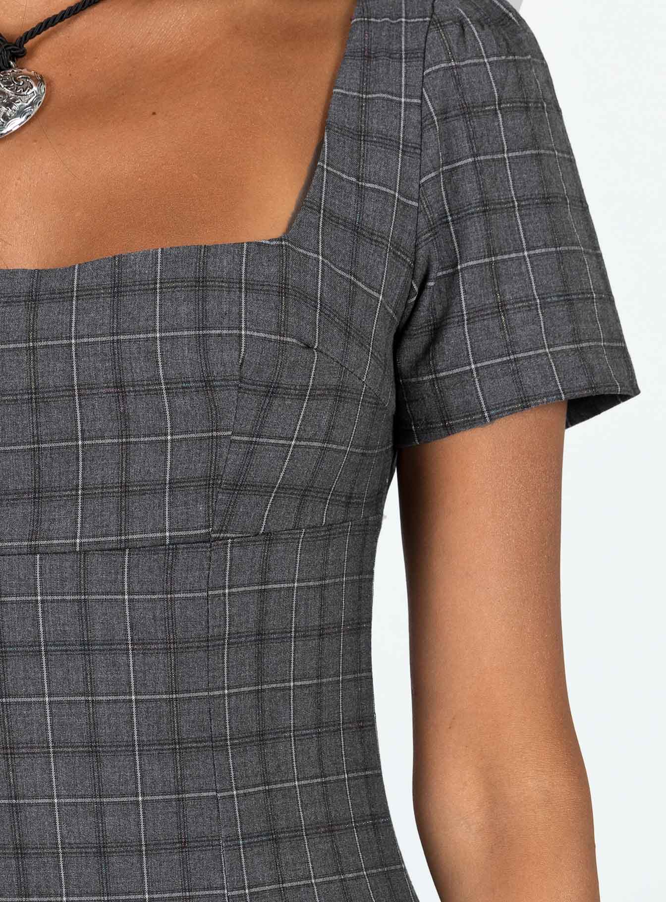 Hastings Mini Dress Check