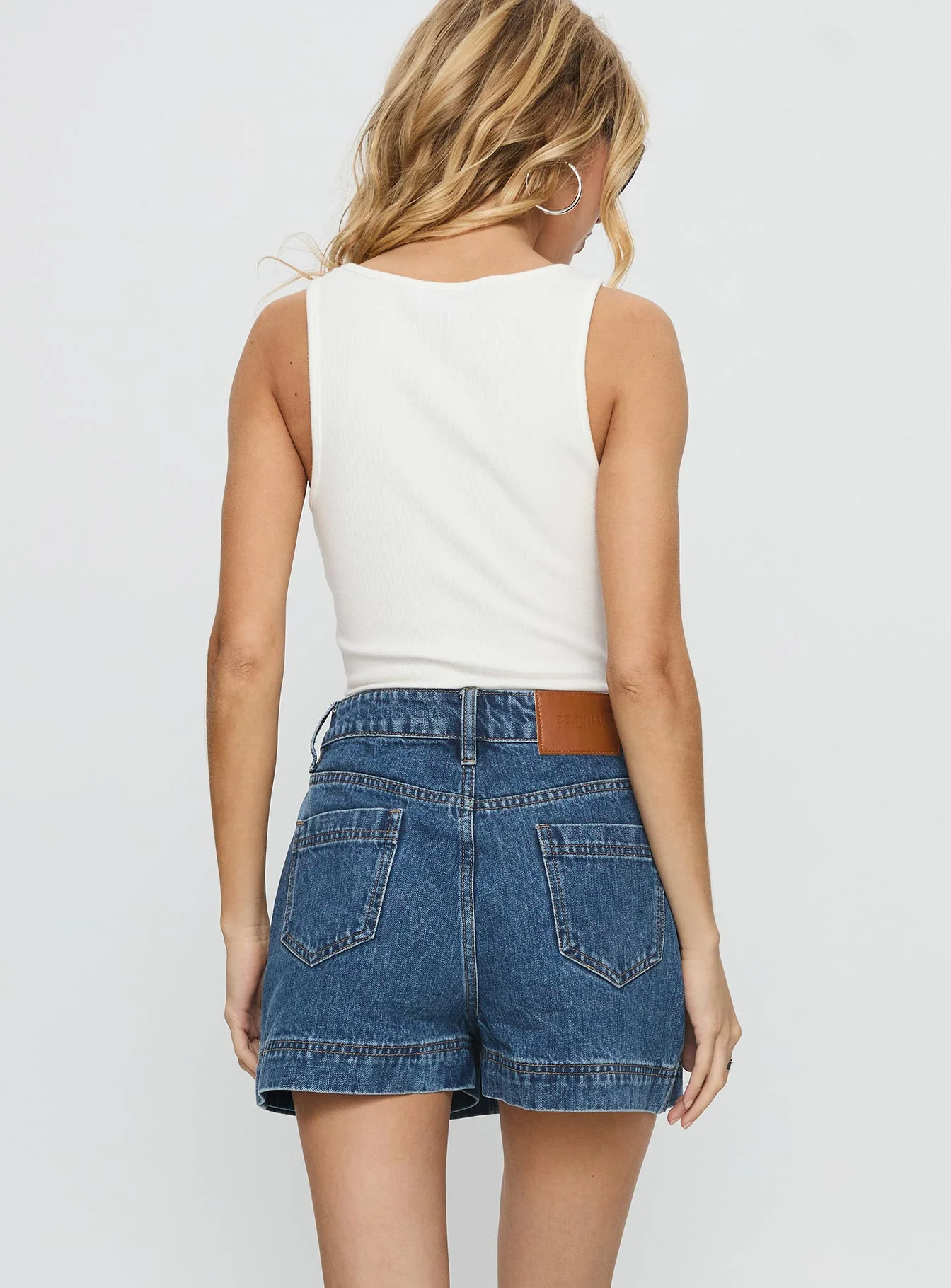 Gazelle Denim Skort Mid Wash