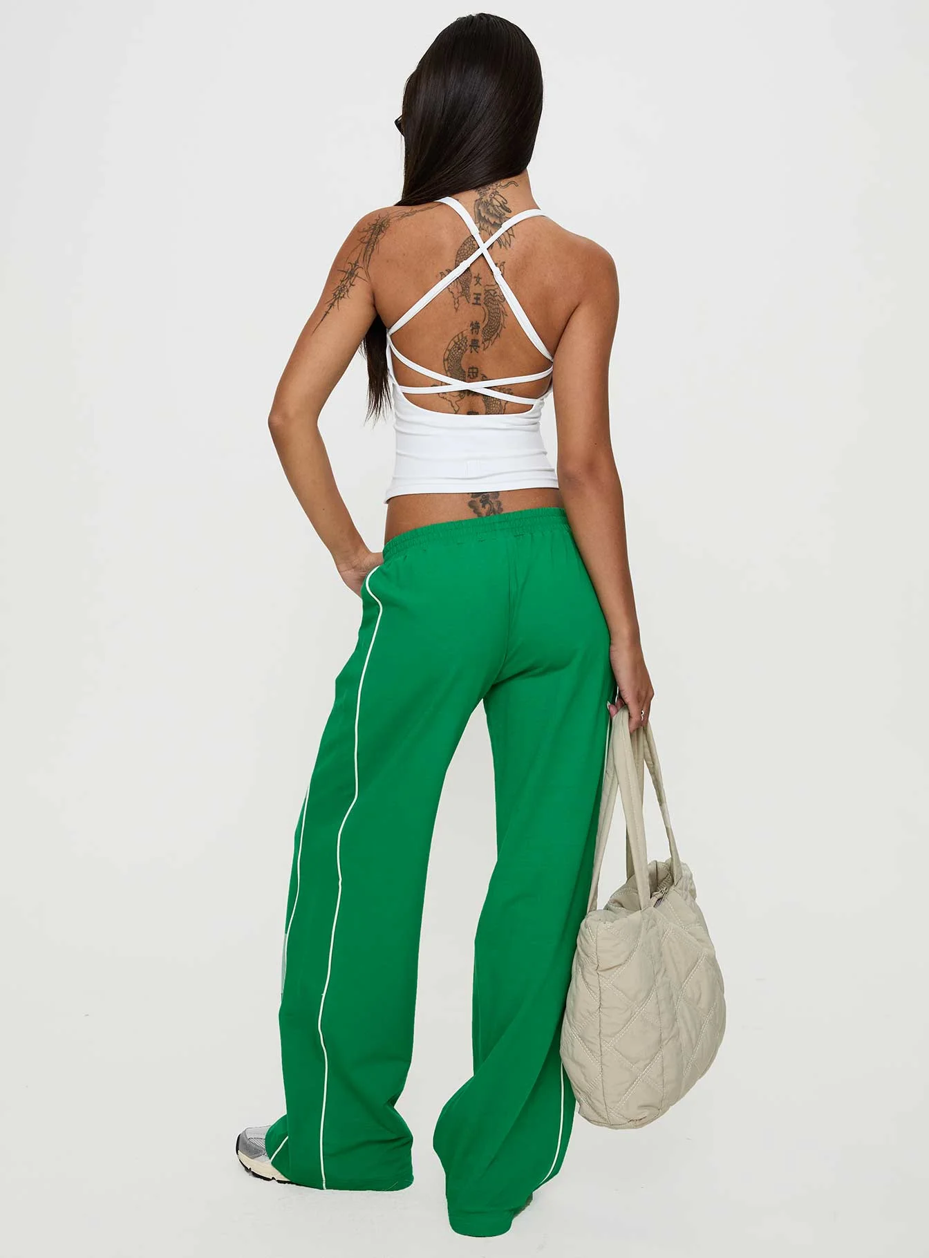 Field Day Track Pants Green