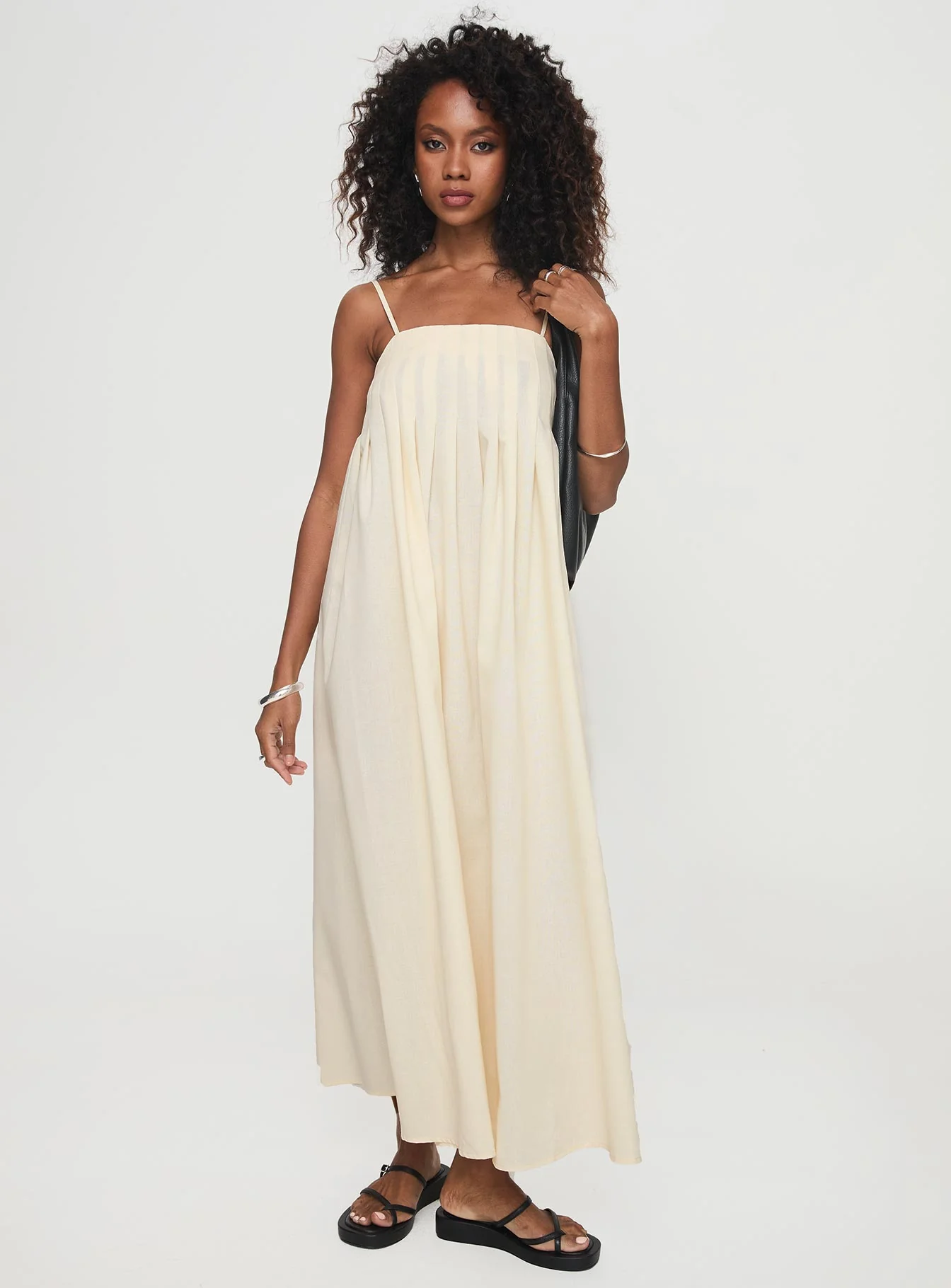 Frankye Maxi Dress Cream